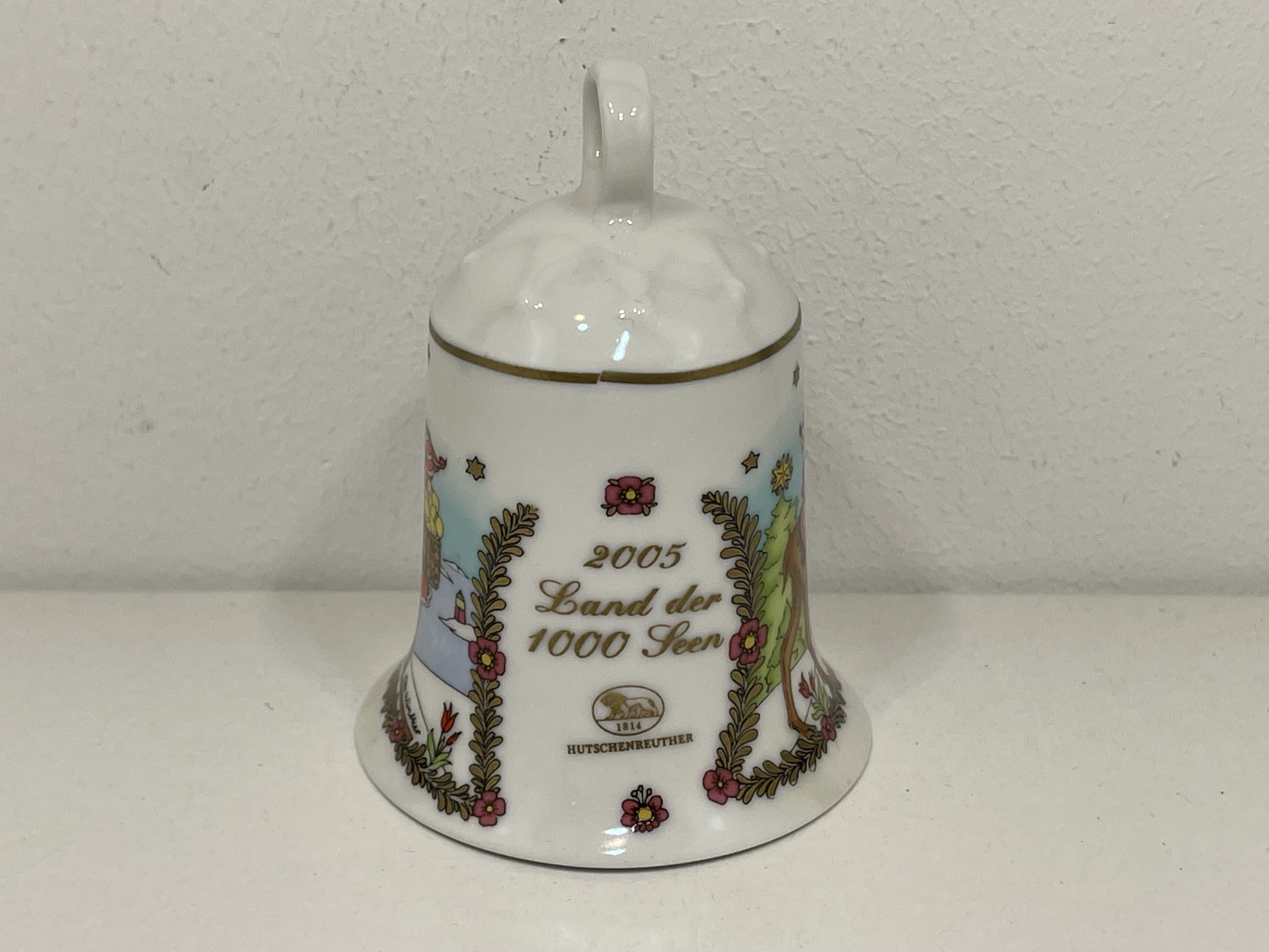  Hutschenreuther 2005. Weihnachtsglocke 7 cm. Top Zustand.  