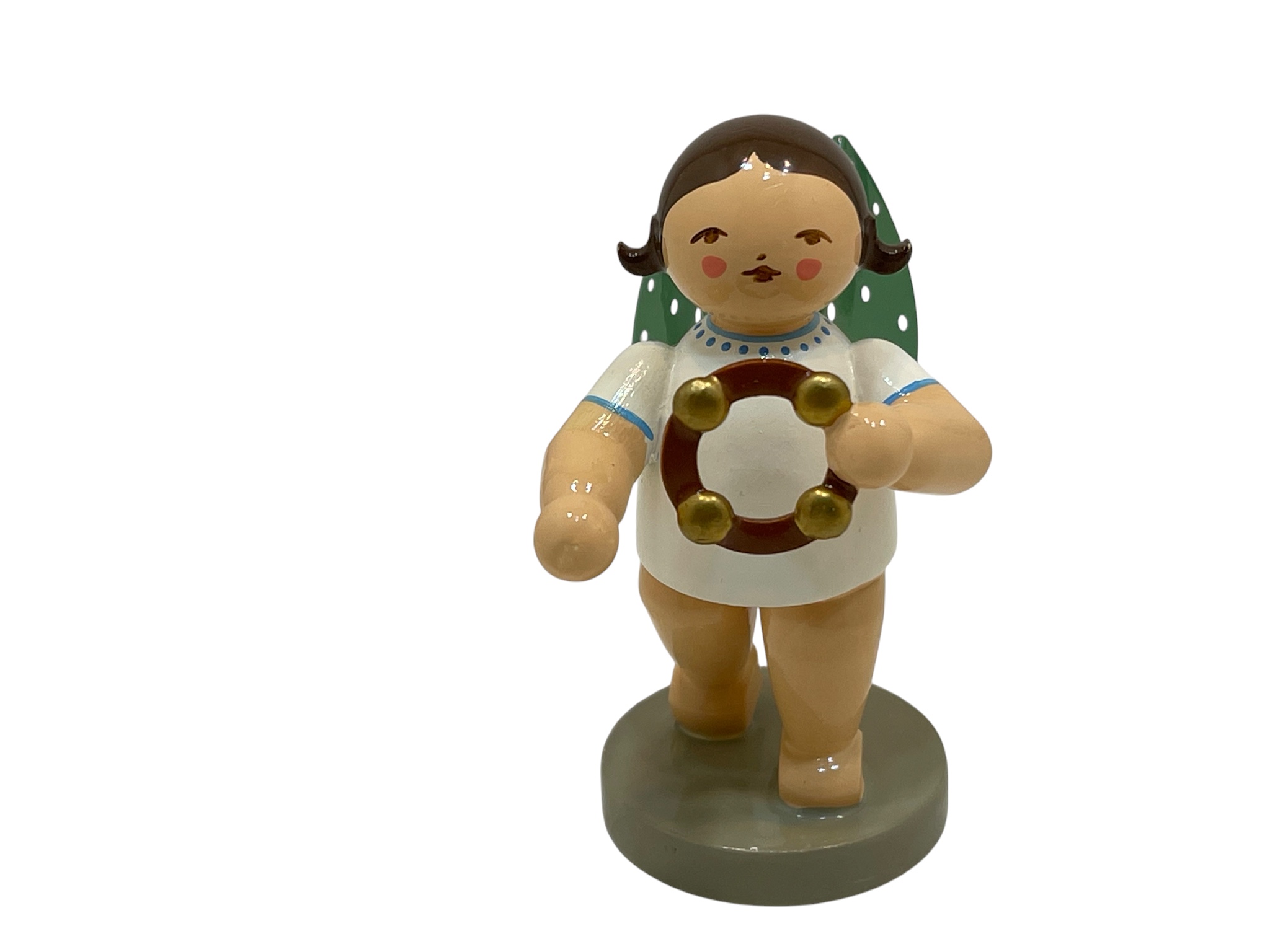 Wendt und Kühn Erzgebirge Figur Engel 6 cm. Top Zustand  