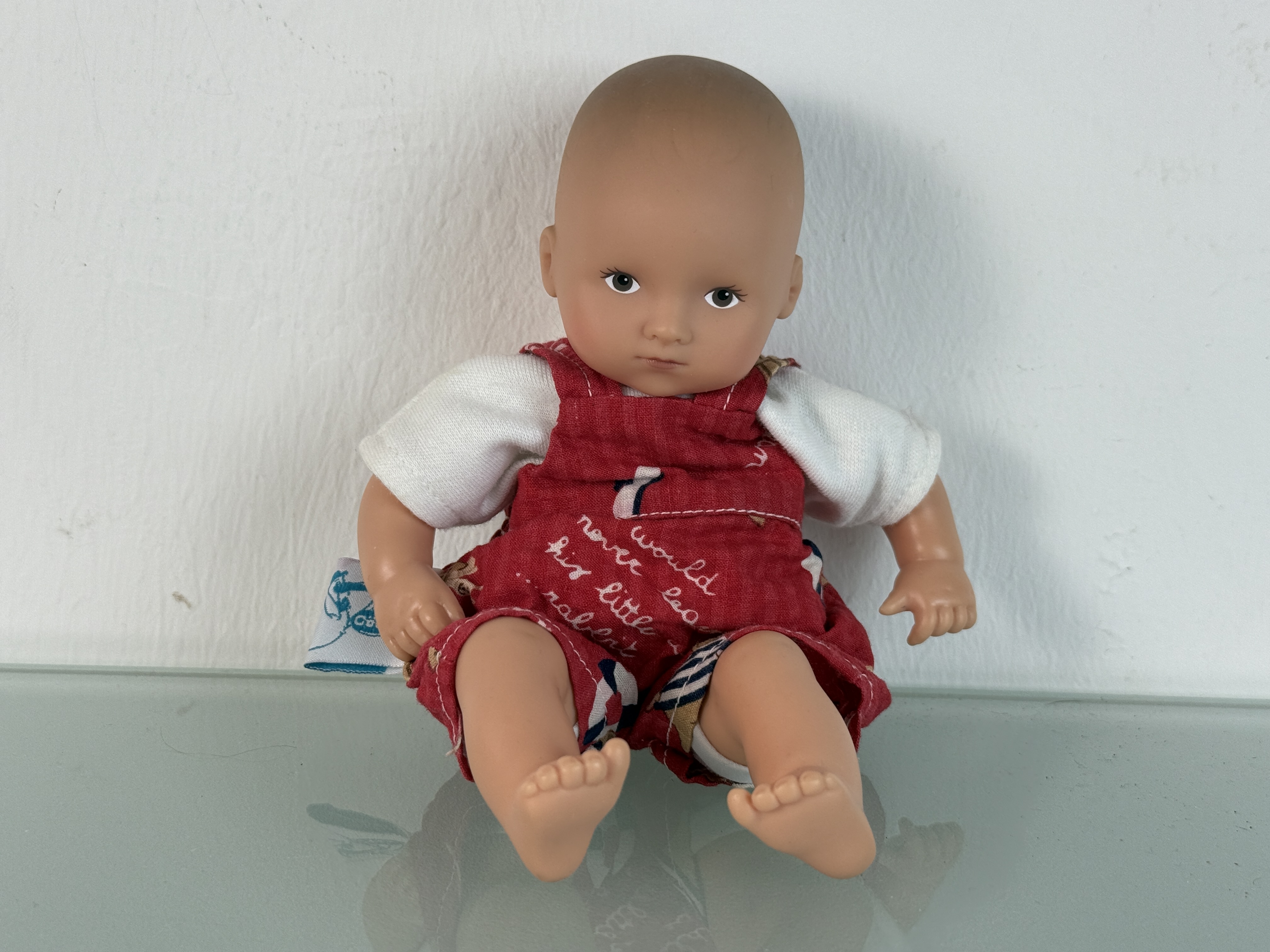 Künstlerpuppe Vinyl Puppe Götz 21 cm Zustand siehe Fotos 
