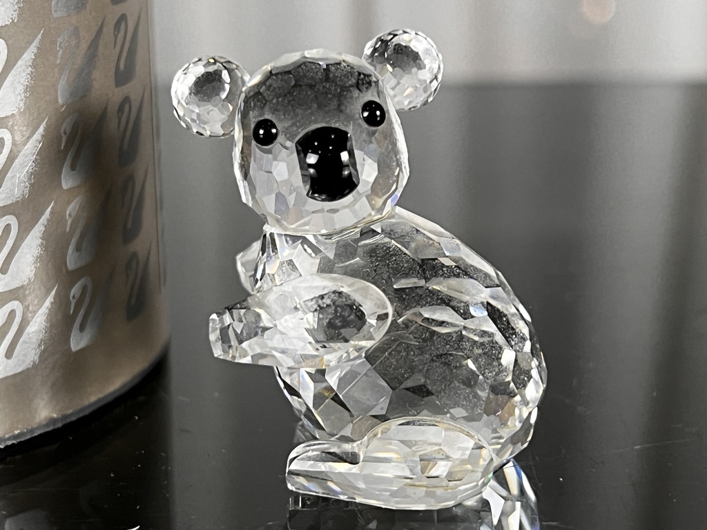 Swarovski Figur 014366 Koala Bär ( Groß ) Mutter 4,5 cm. Mit Ovp & Zertifikat. 