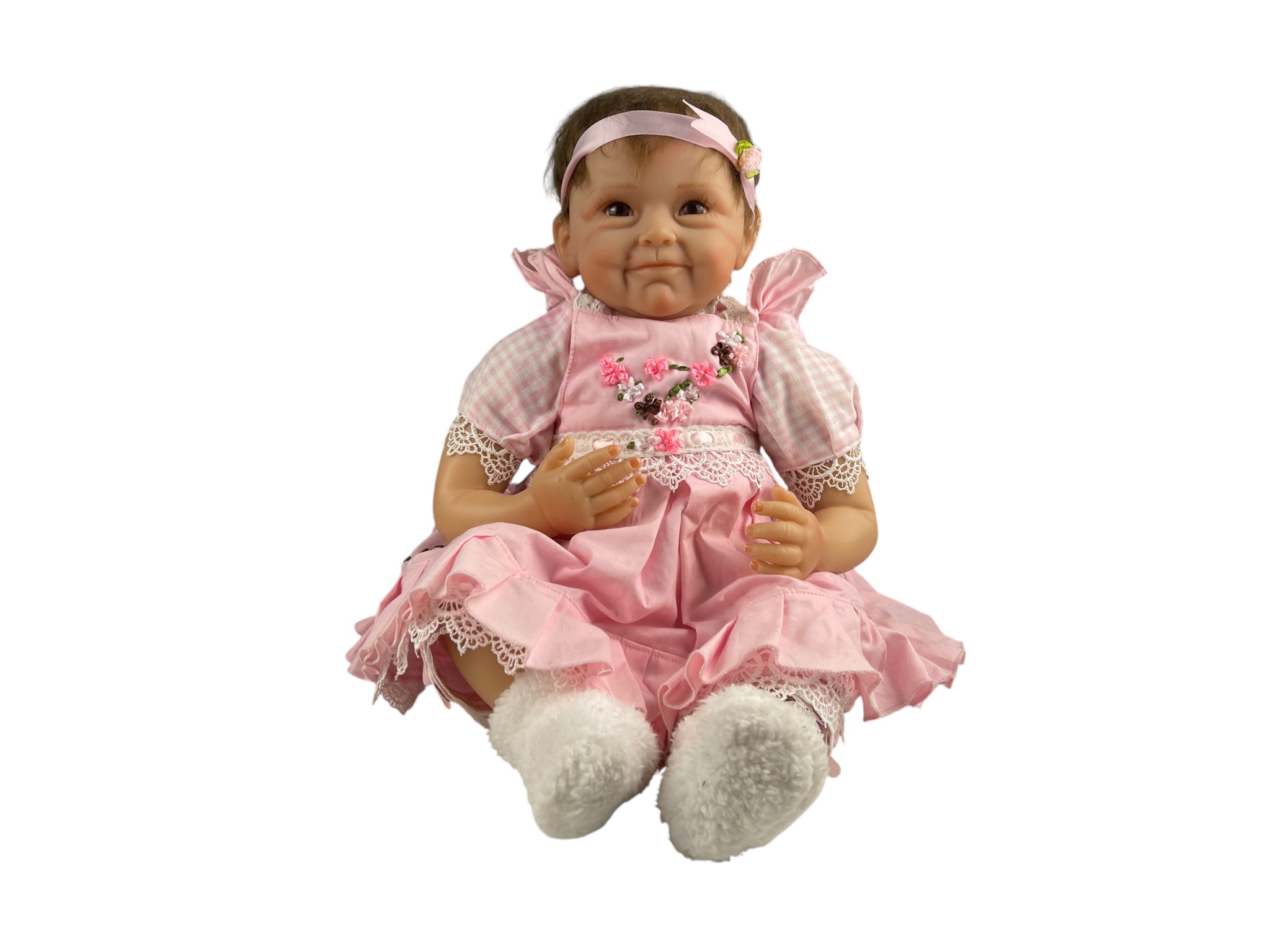 Andrea Arcello Künstlerpuppe Vinyl Puppe 45 cm. Top Zustand  