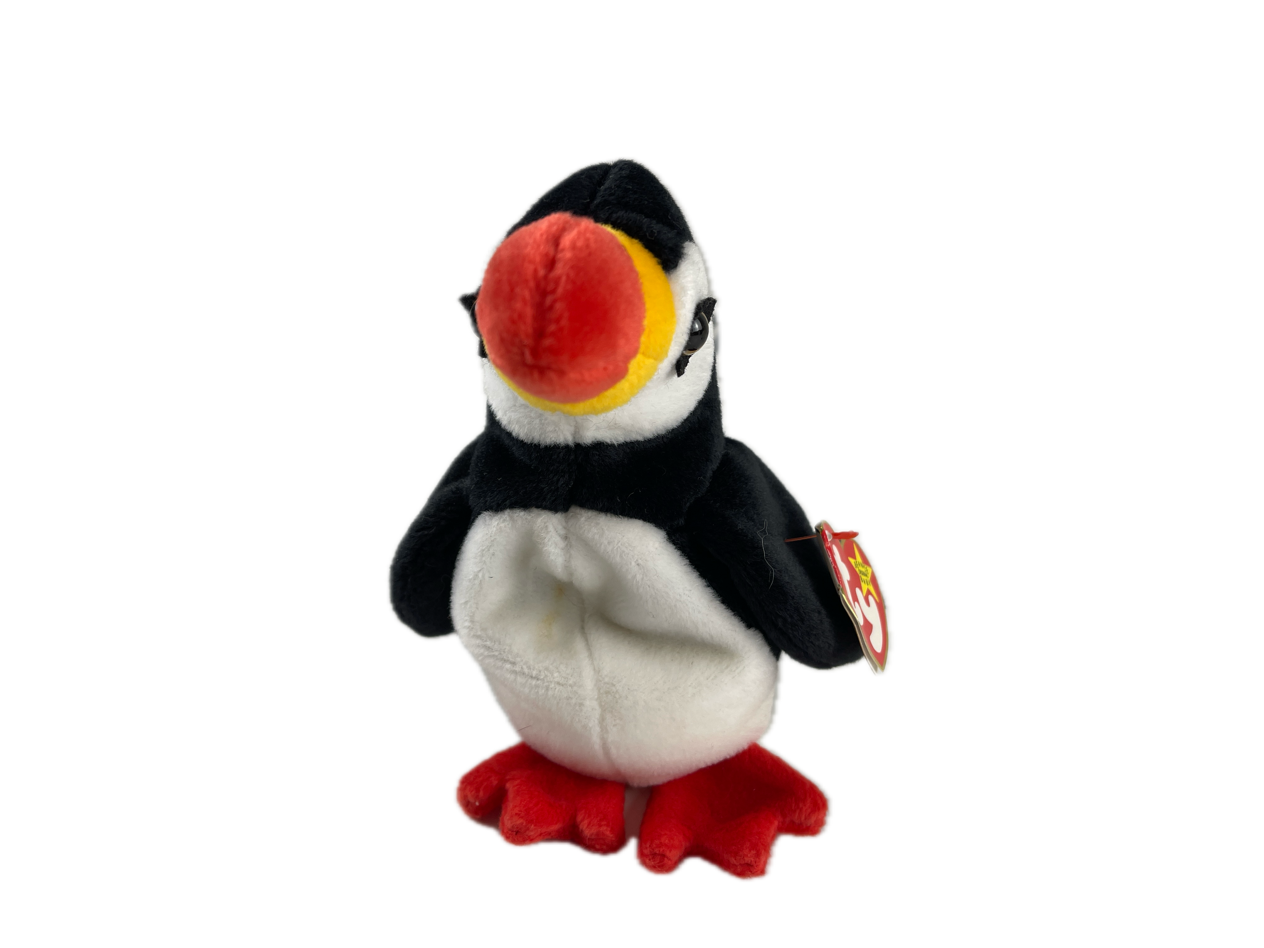 Sammler Stofftier Beanie Babies - Papageientaucher - 16 cm. Top Zustand
