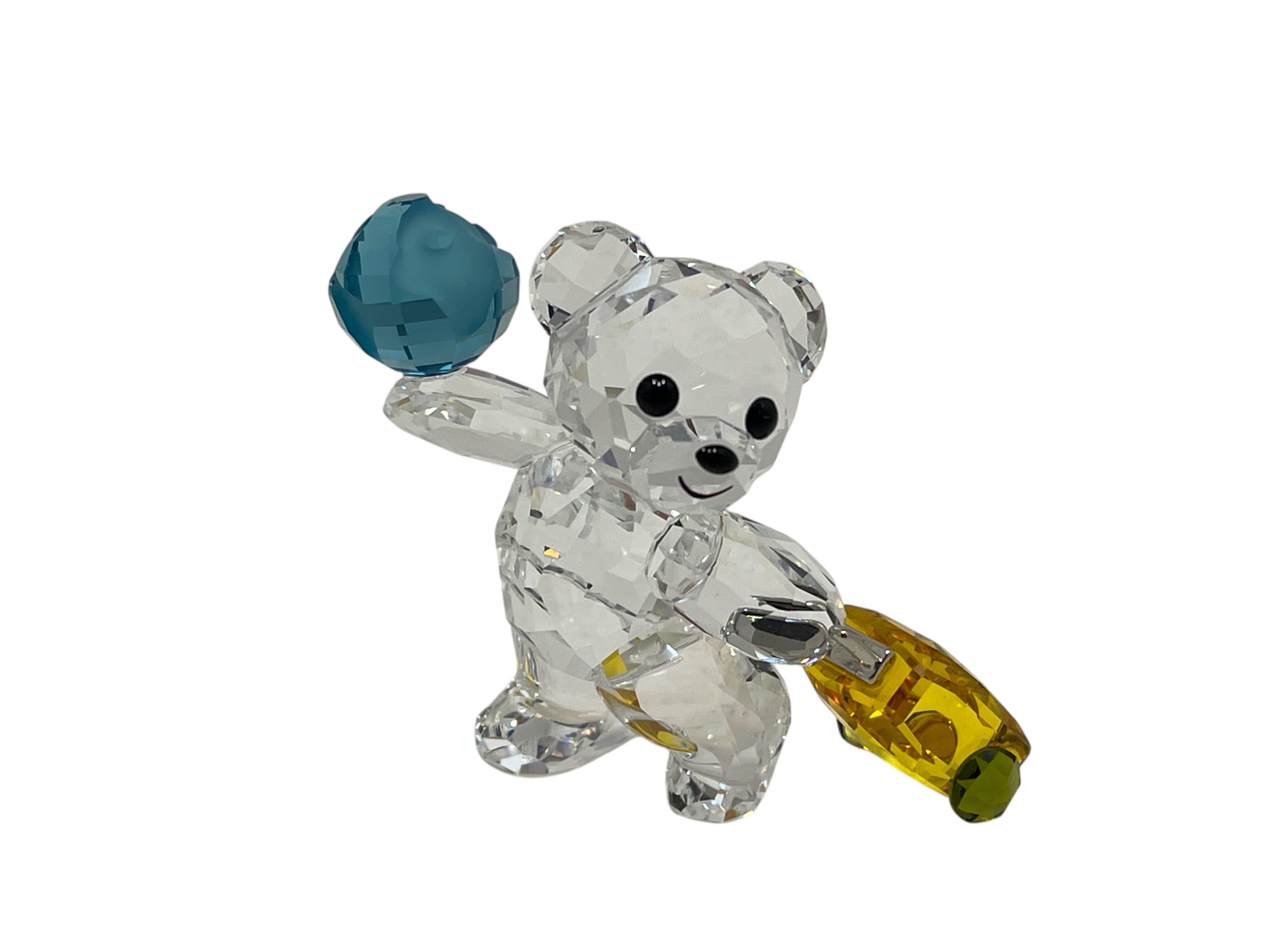 Swarovski Figur 5491972 Kris Bär Ich reise um die Welt 4,1 cm. Top Zustand