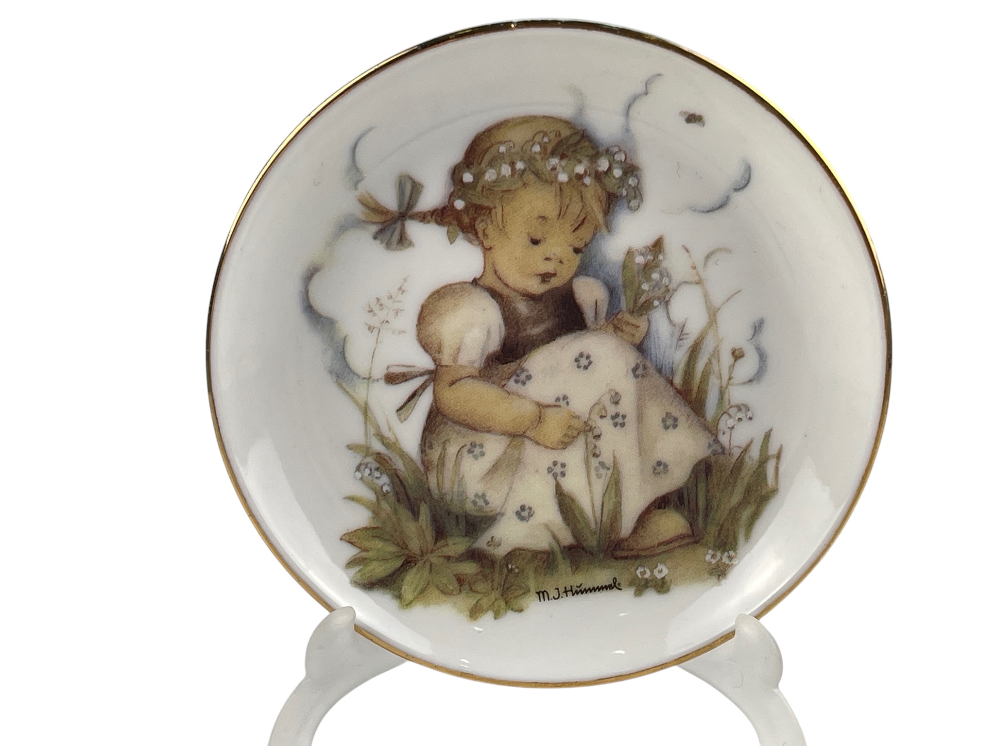  M.I. Hummel x Reutter Teller Porzellan 9,5 cm Ø. 1 Wahl. Top Zustand. 