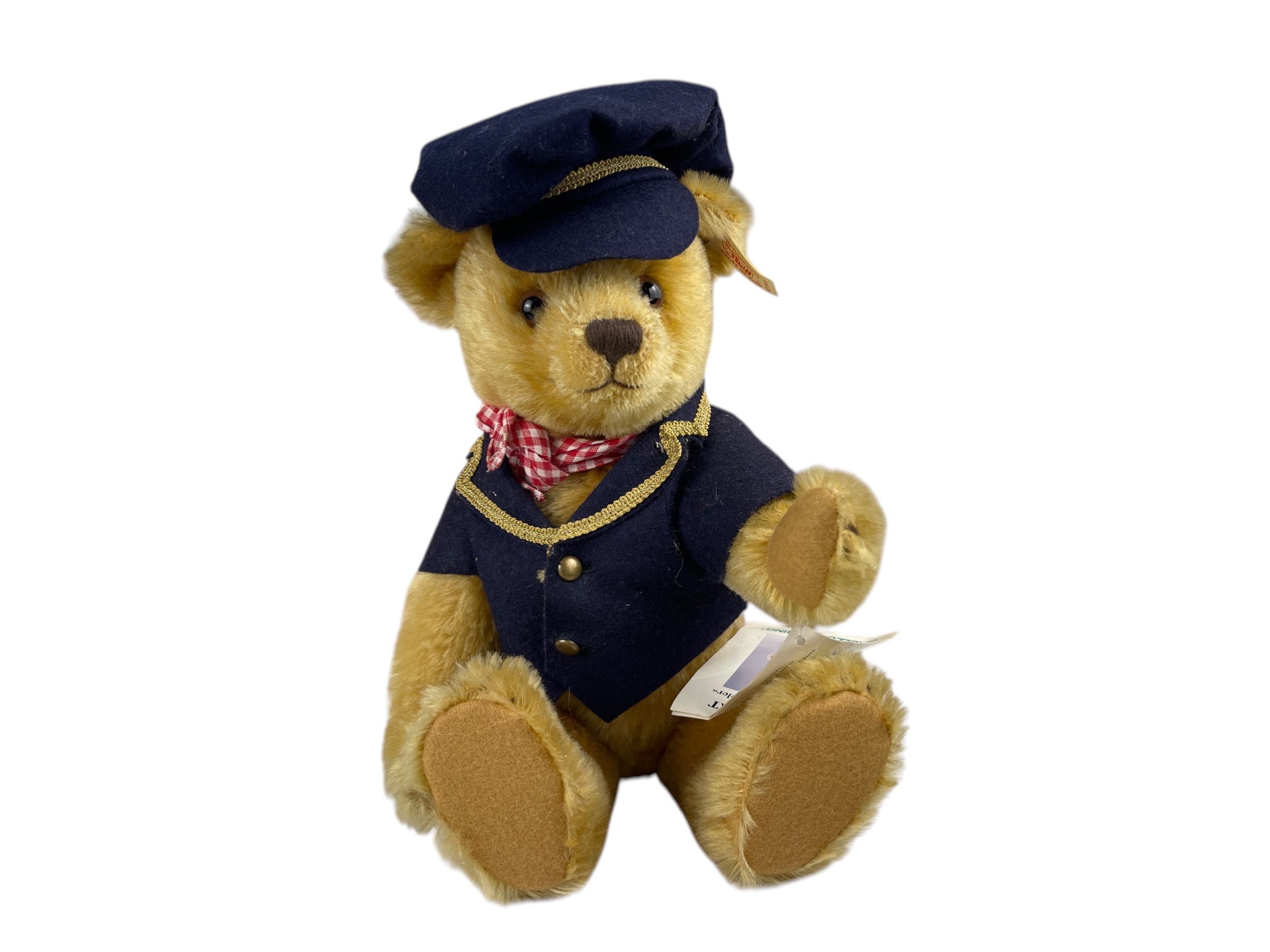 Steiff Tier 651069 Zieharmonikaspieler 30 cm. Top Zustand (Ohne Zieharmonika)