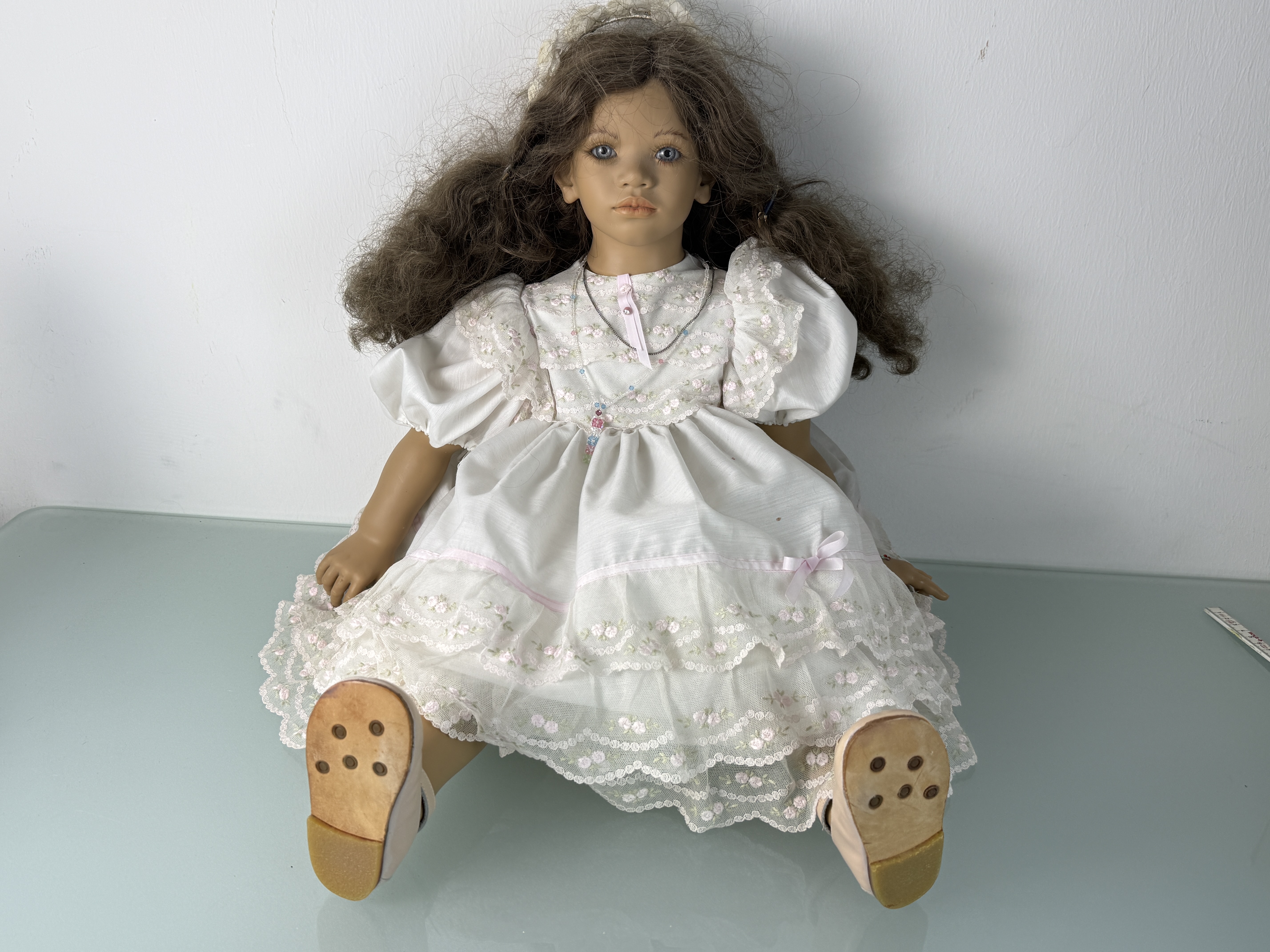 Künstlerpuppe Annette Himstedt Puppe Lona 72 cm. Top Zustand. Sehr selten.  