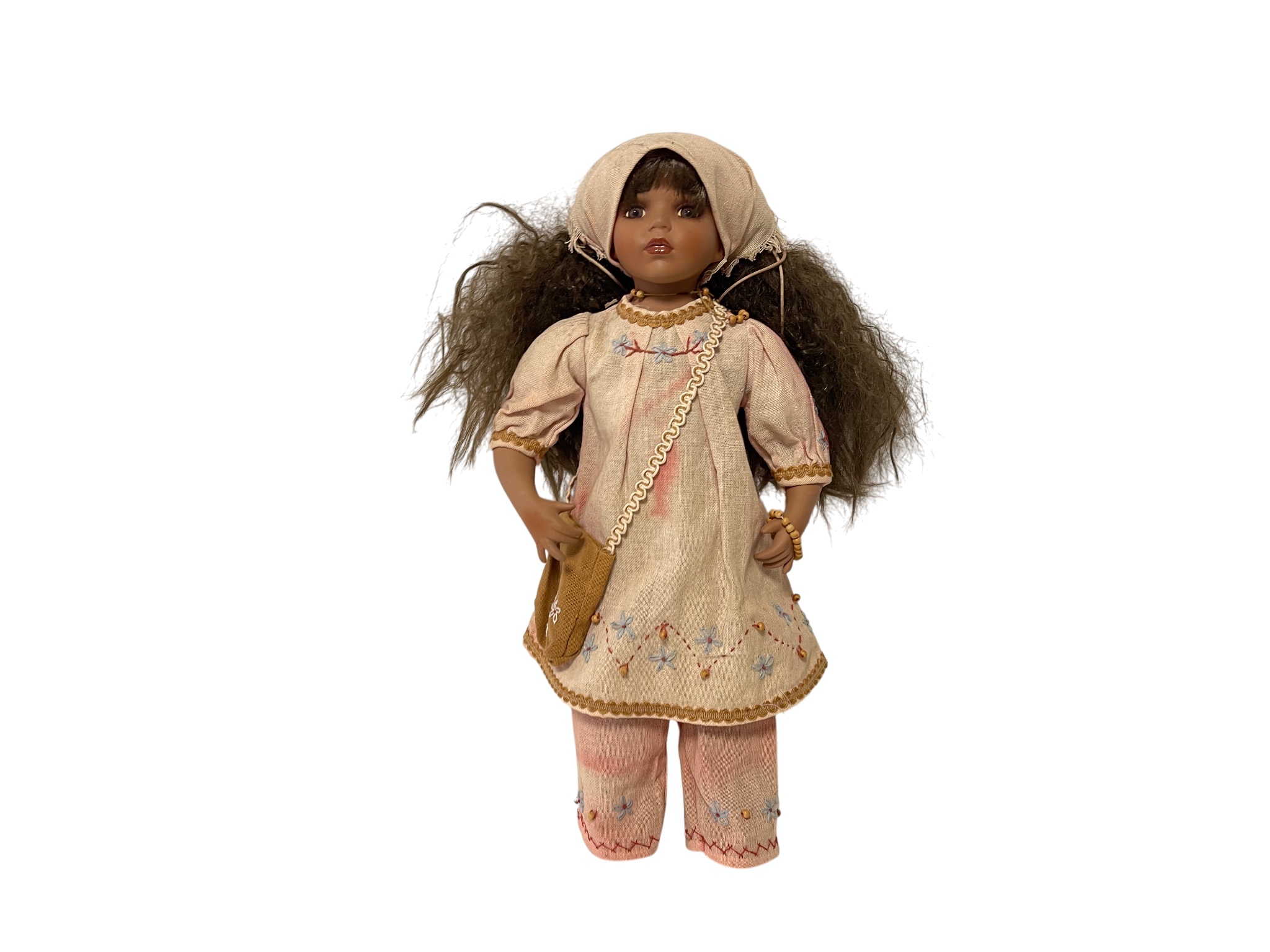 Künstlerpuppe Porzellanpuppe 50 cm. Top Zustand 