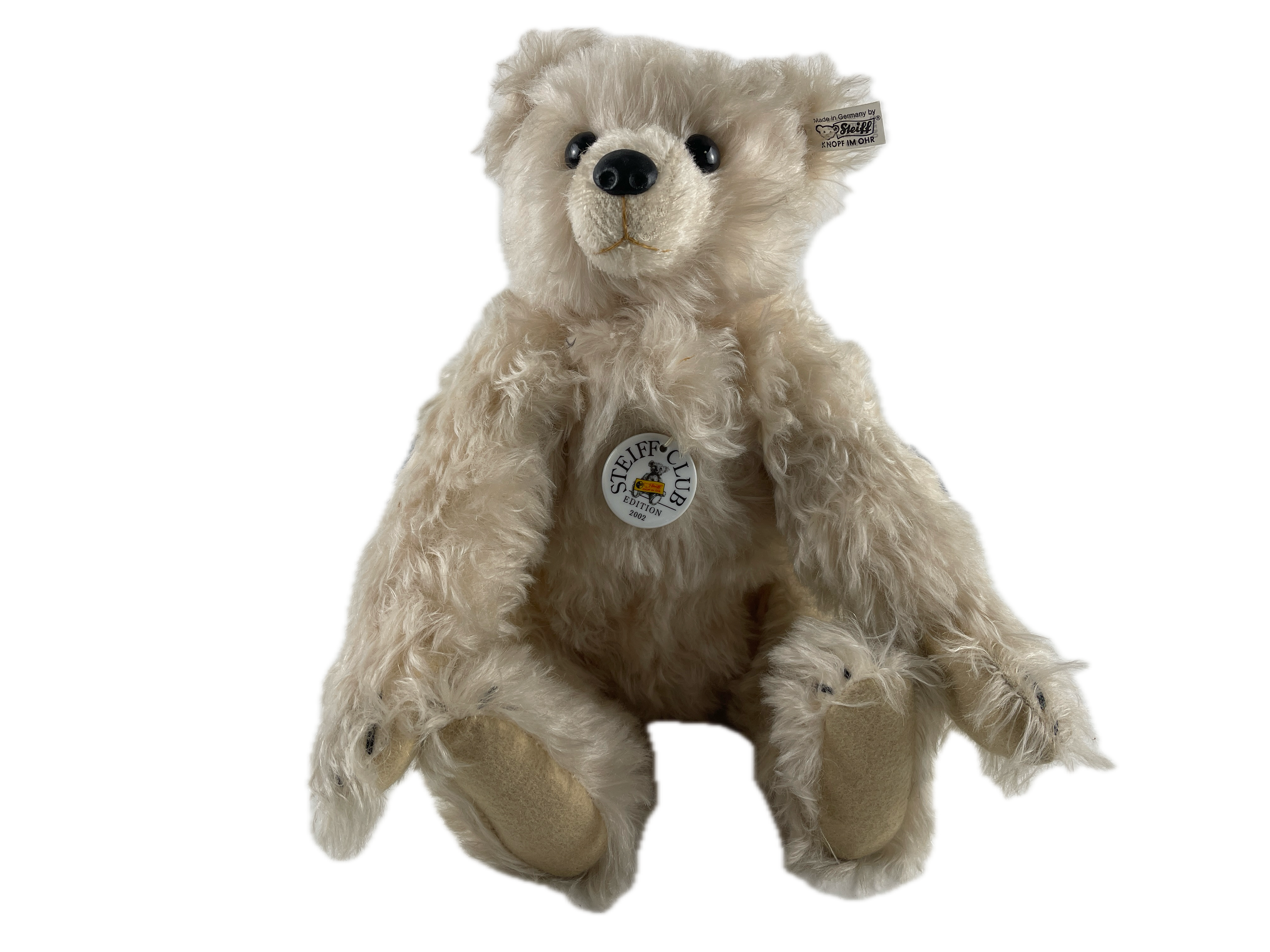 Steiff Tier Teddy 420290 Bär 28 PB 37 cm. Top Zustand  