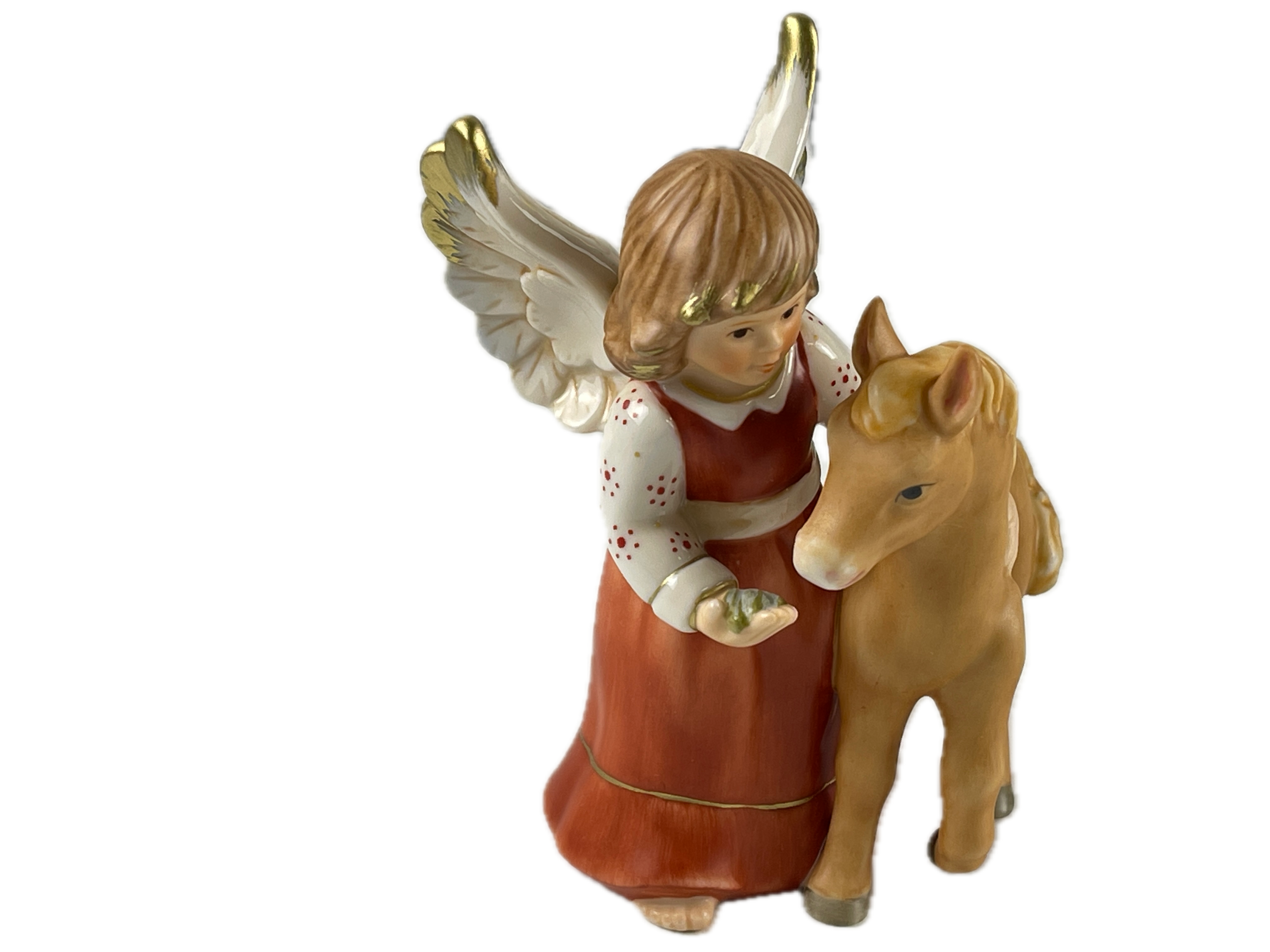 Goebel Figur Engel mit Pferd 11 cm. 1 Wahl. Top Zustand   