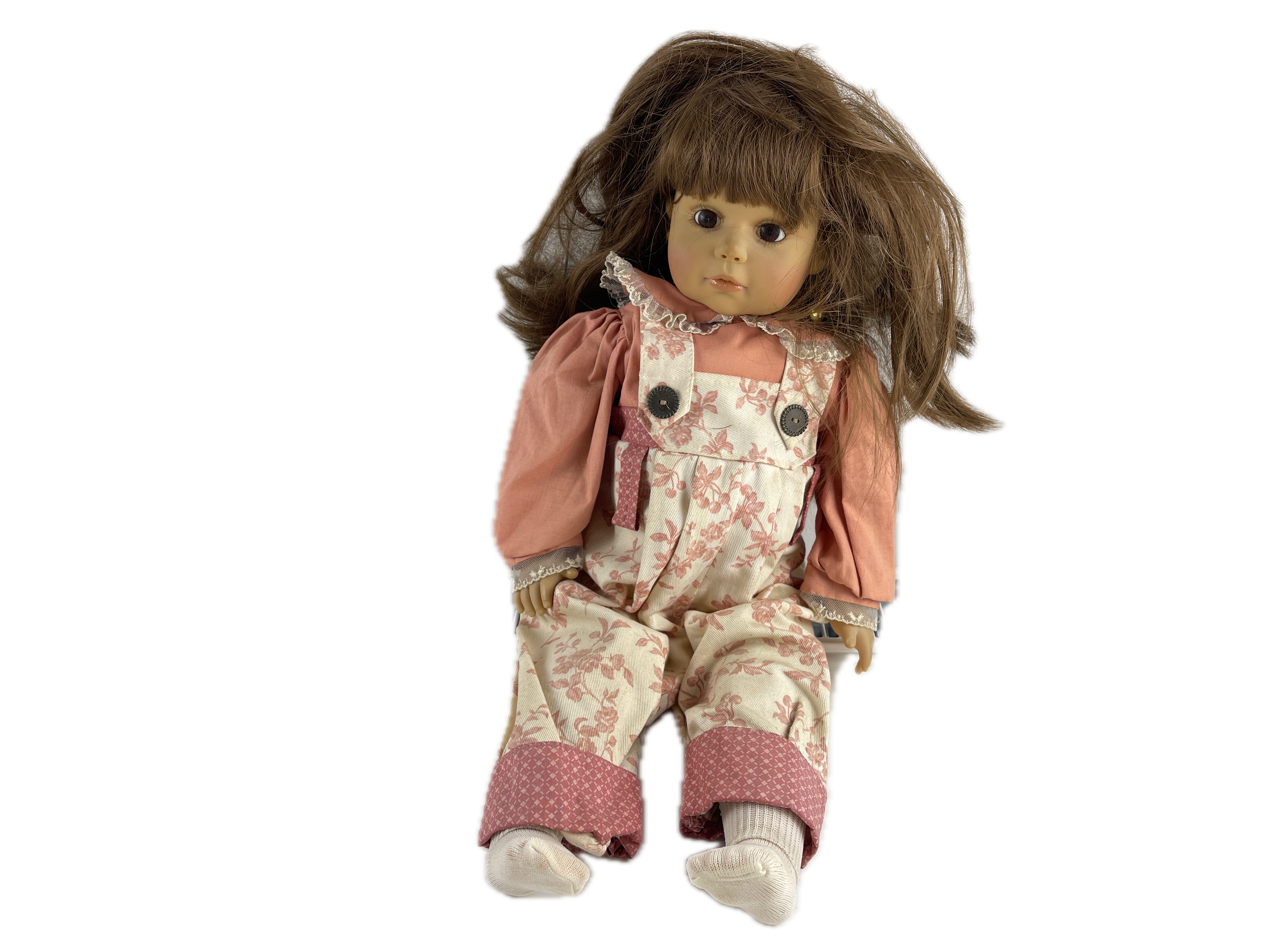 Künstlerpuppe Zapf Sammler Vinyl Puppe 55 cm. Top Zustand Siehe Fotos.  