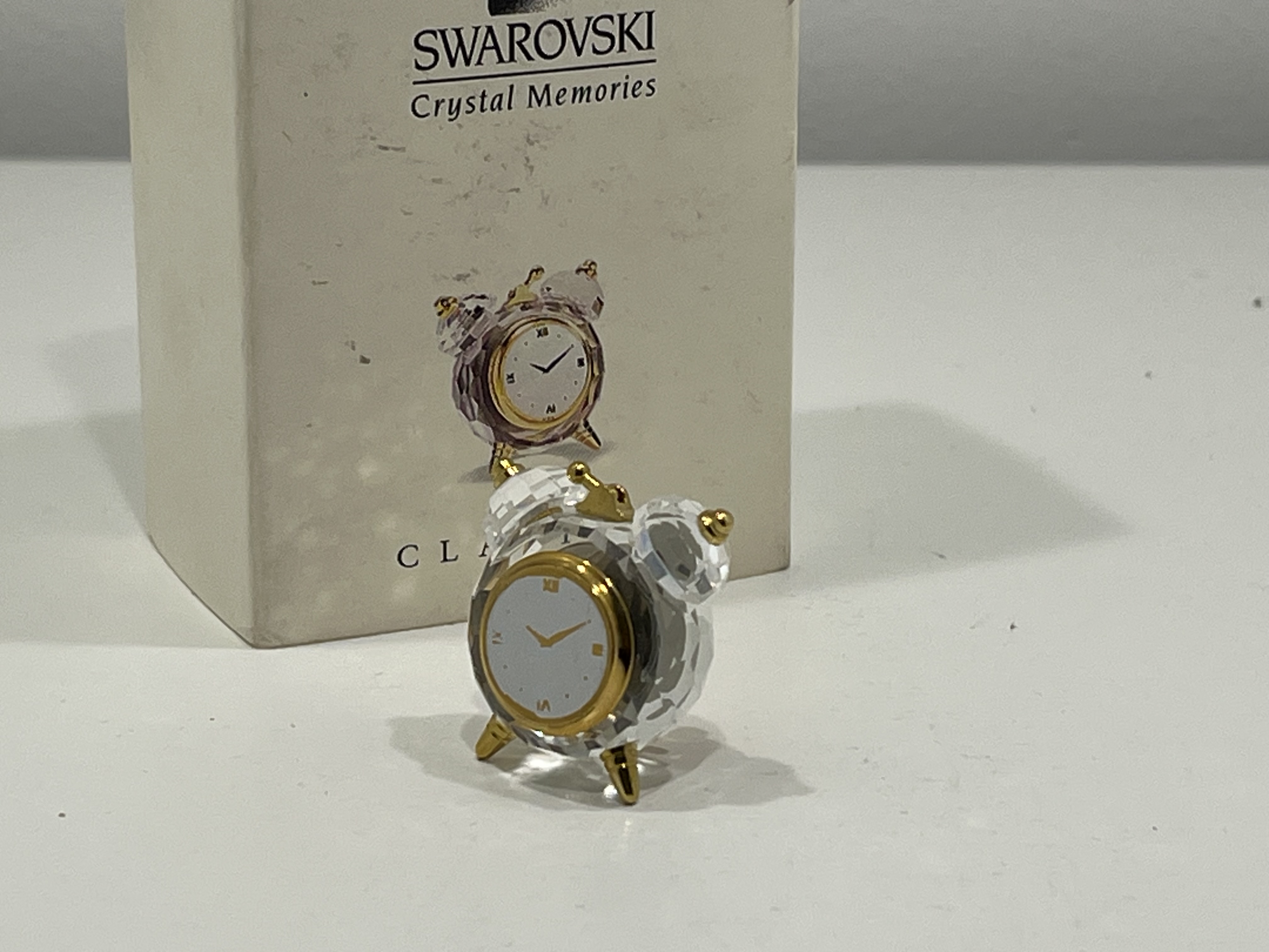  Swarovski Figur 219192 Wecker 3 cm. Ovp & Zertifikat - Top Zustand  