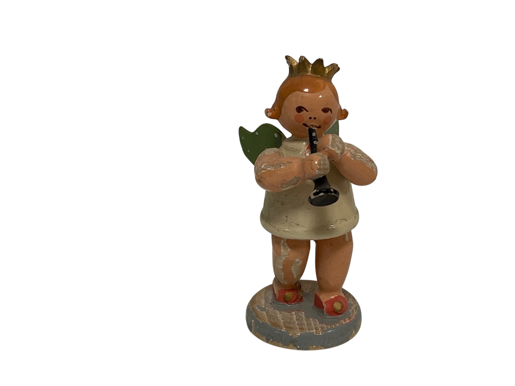 Erzgebirge Figur Engel 6,5 cm. Zustand siehe Fotos