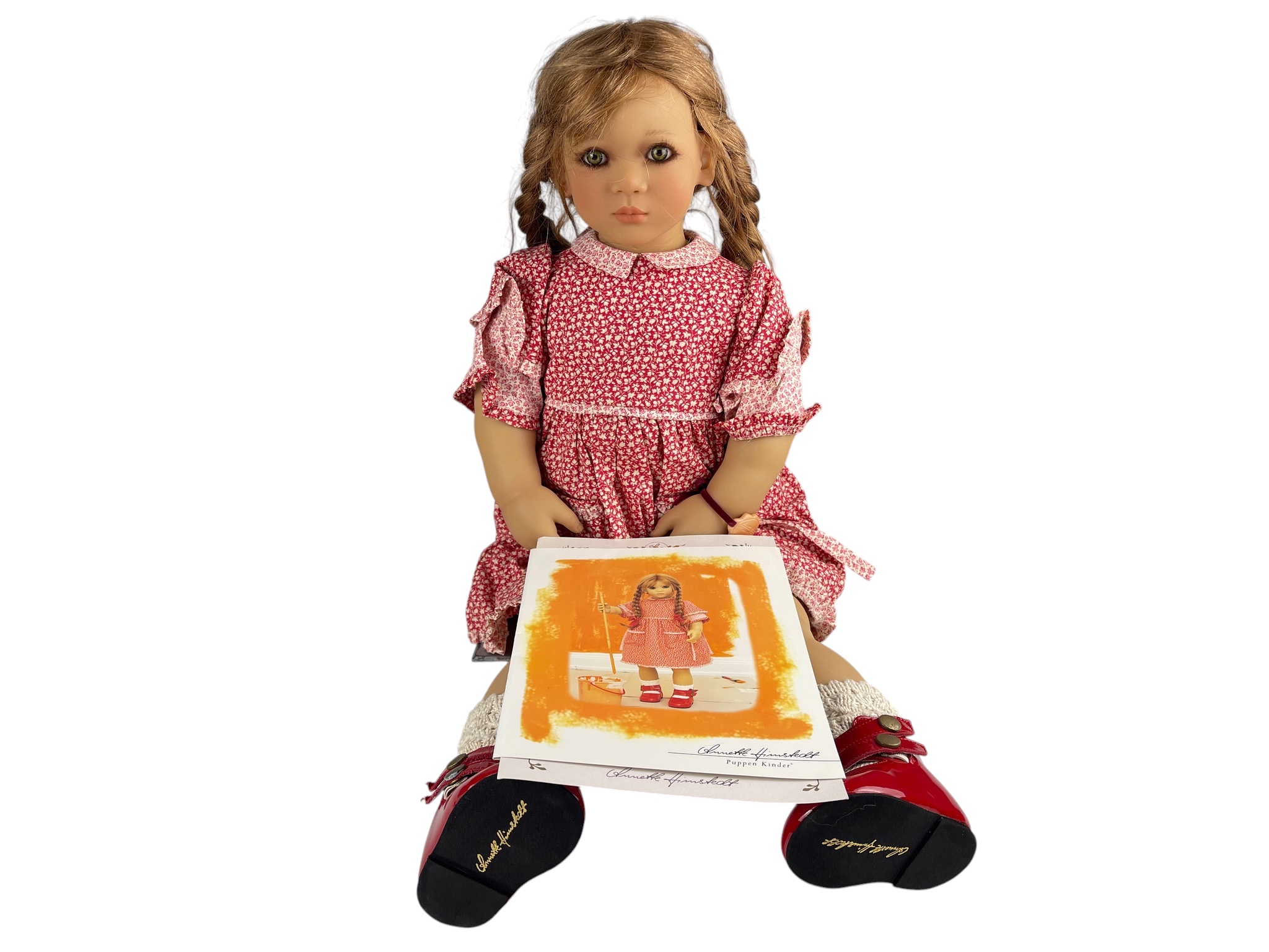 Künstlerpuppe Annette Himstedt Vinyl Puppe Anna I 67 cm. Top Zustand