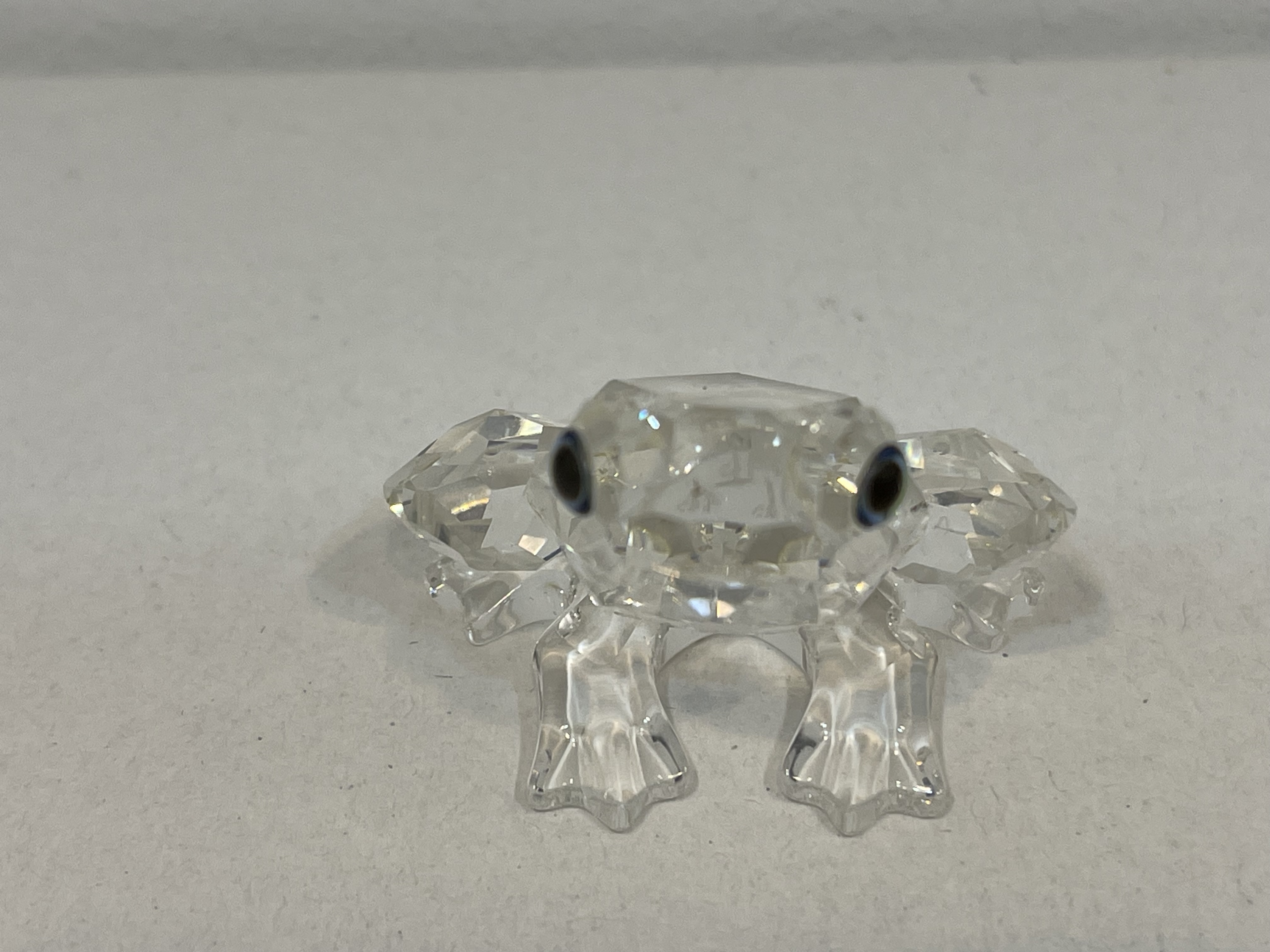  Swarovski Figur Kristall 183113 Frosch Groß 3,5 cm. Top Zustand 