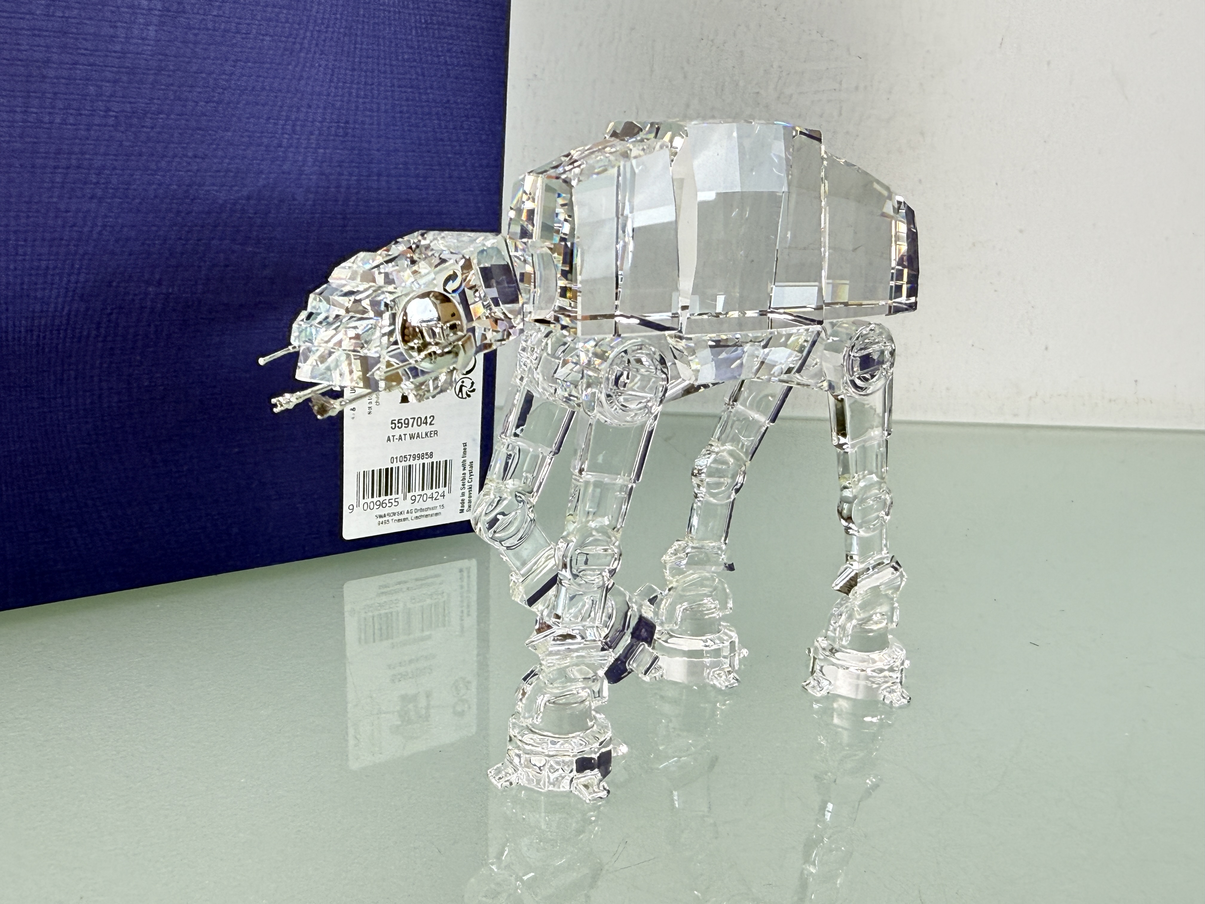  Swarovski Figur 5597042 Star Wars AT-AT Walker 11,9 cm. Ovp Zertifikat 