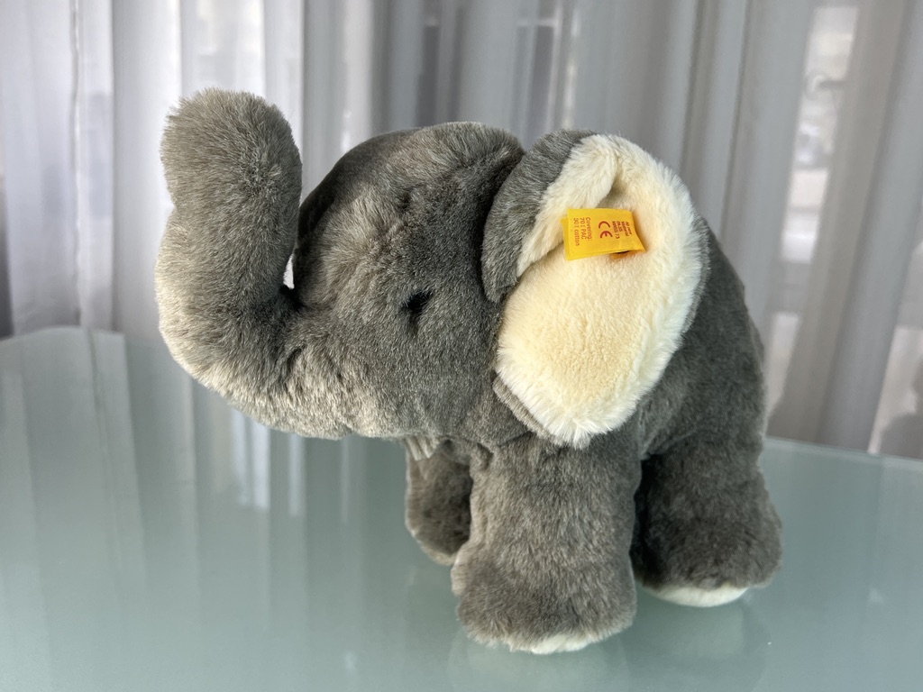 Steiff Tier Sammler 085123 Elefant 22 cm Top Zustand