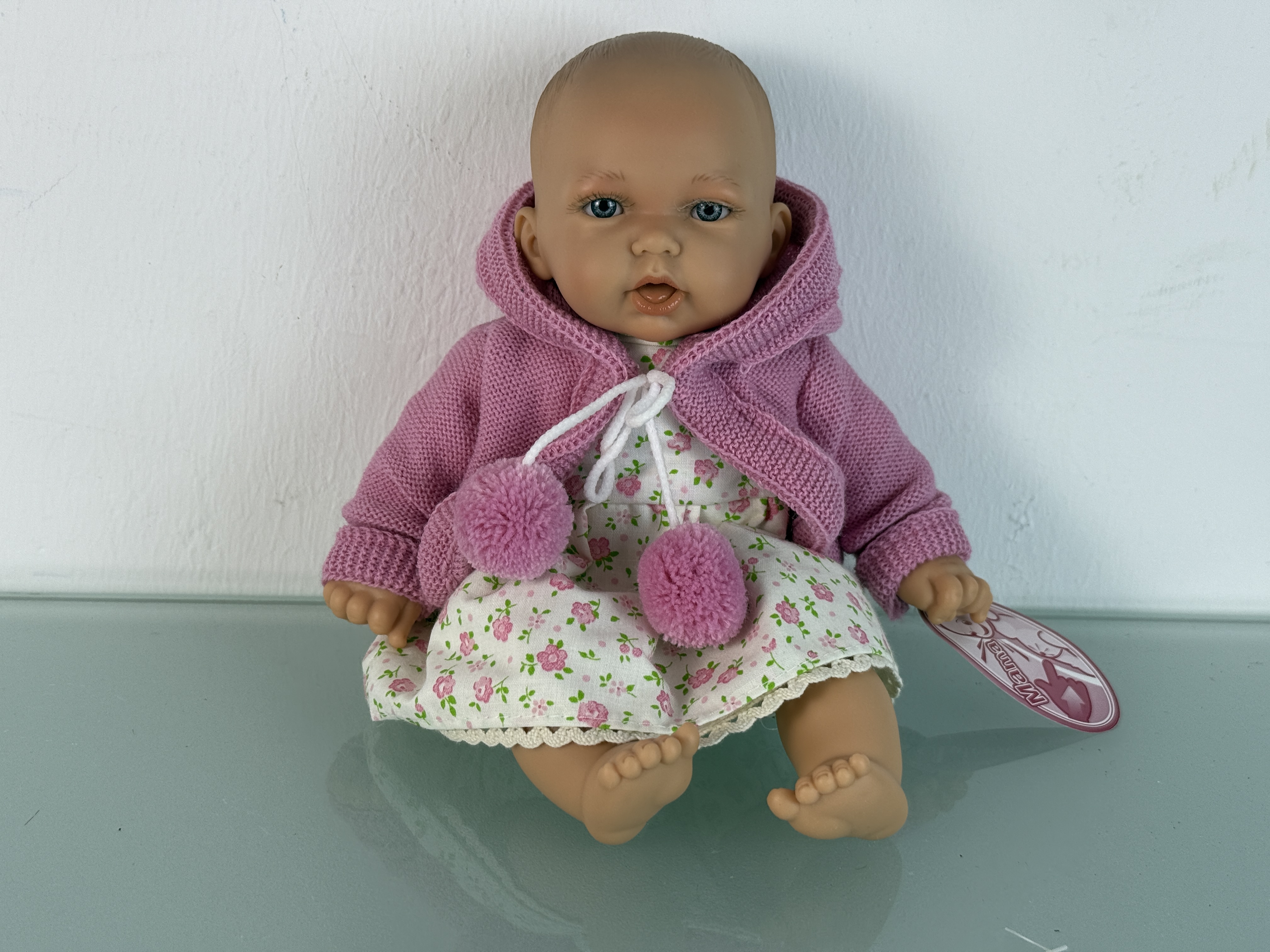 Künstlerpuppe Vinyl Puppe 26 cm Zustand siehe Fotos 