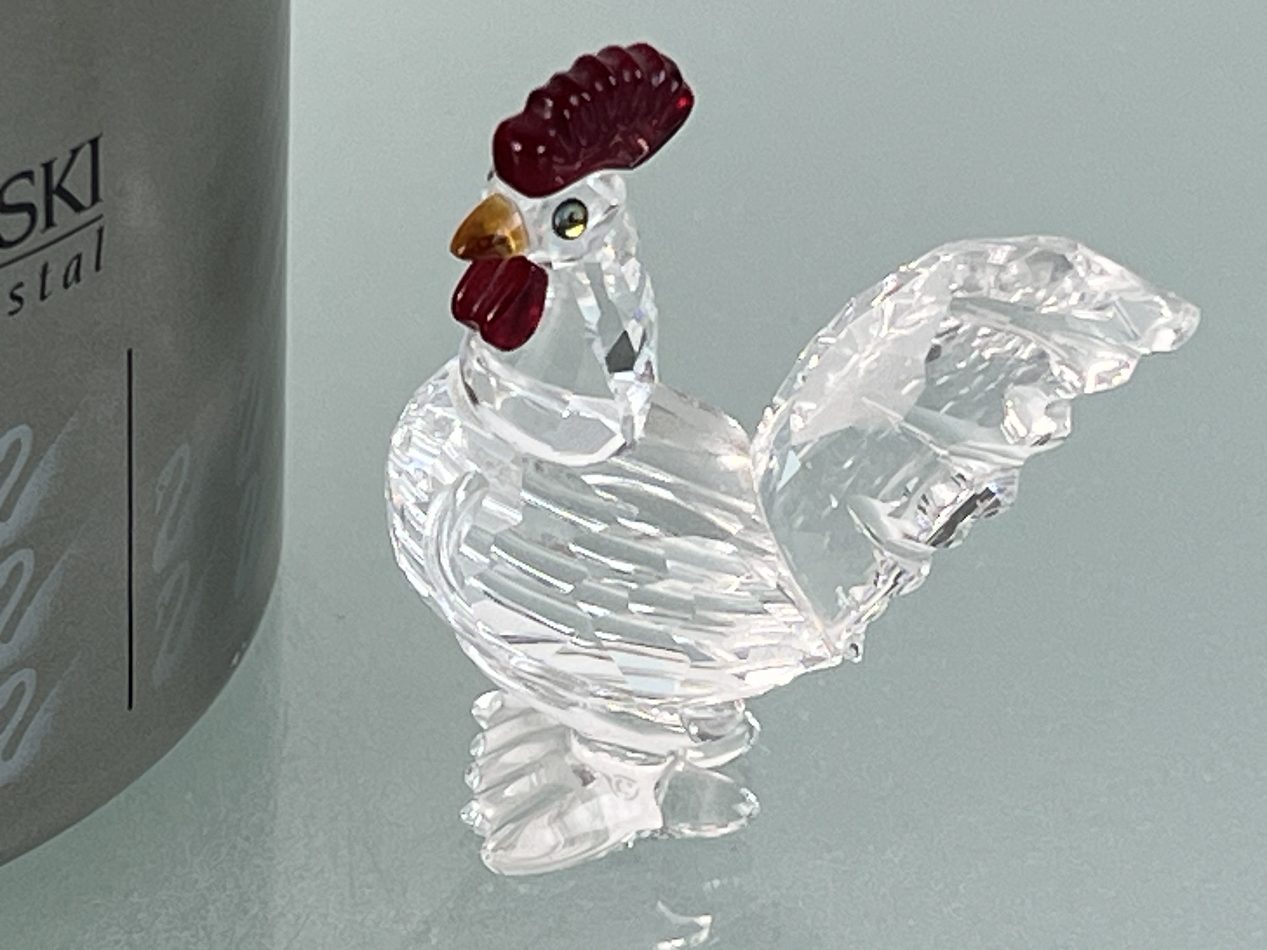 Swarovski Figur 247759 Hahn 5 cm. Mit Ovp & Zertifikat. Top Zustand