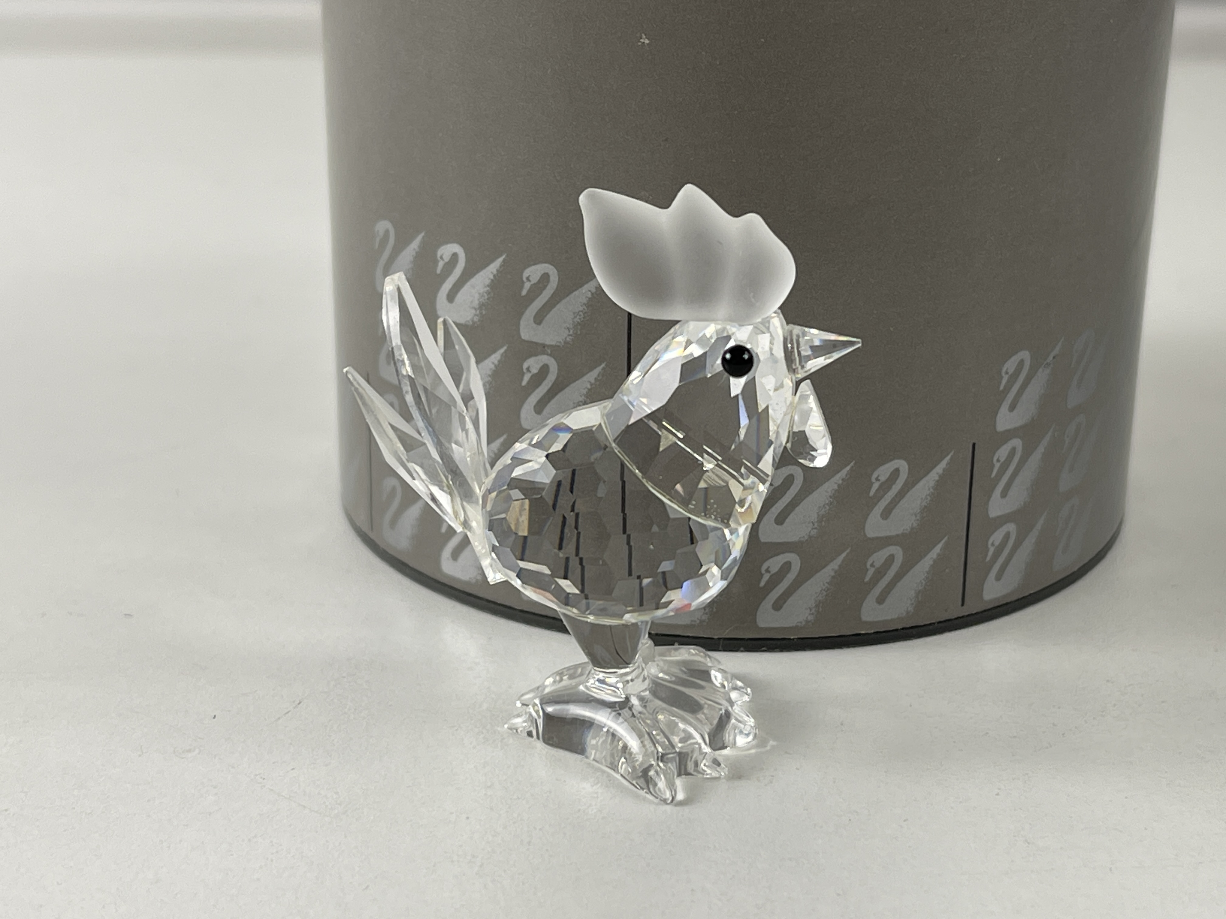 Swarovski Figur 014497 Hahn 5 cm. Ovp & Zertifikat. Top Zustand  
