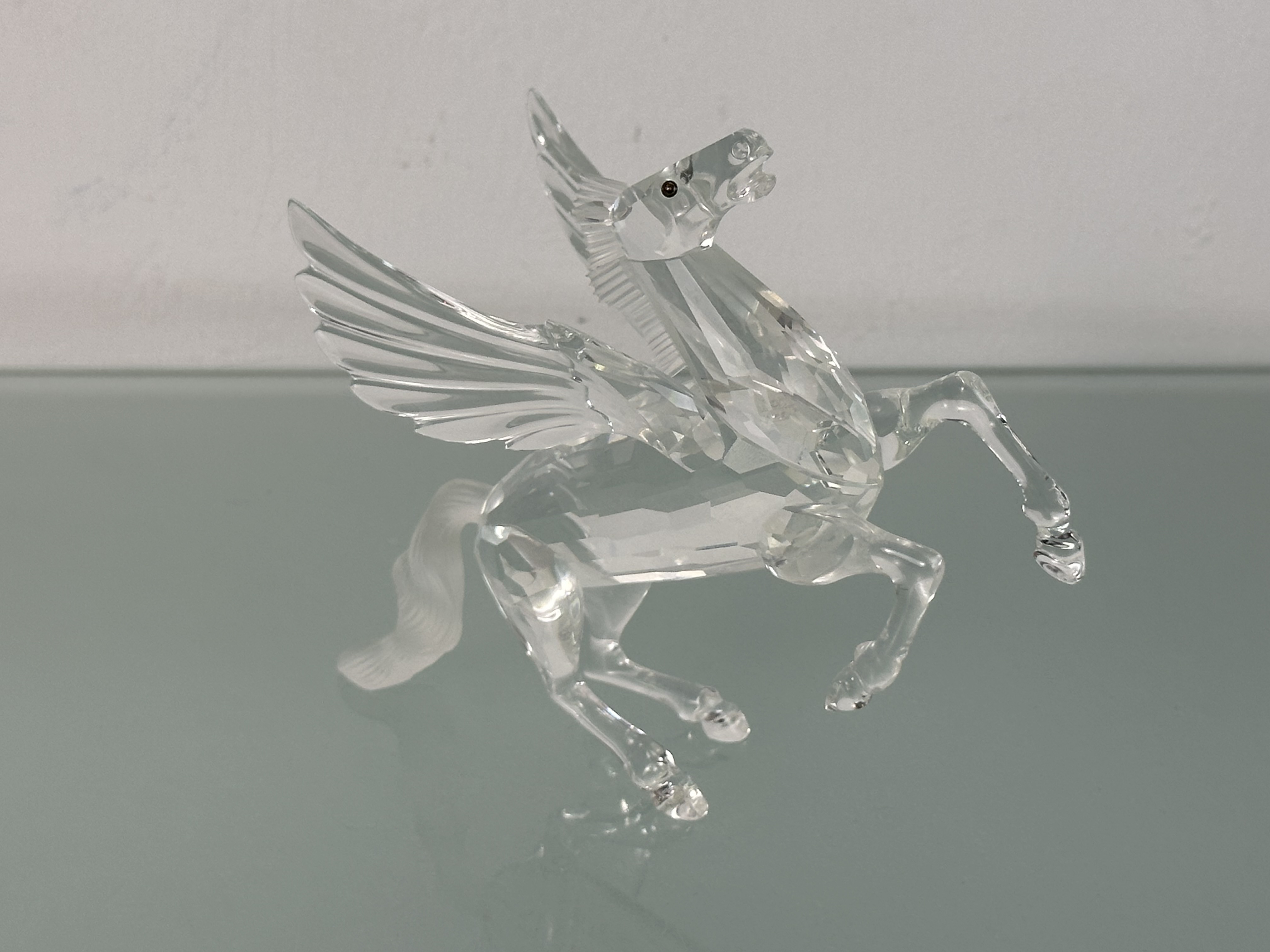 Swarovski Figur Kristall 216327 Jahresfigur Pegasus 12,5 cm. Top Zustand