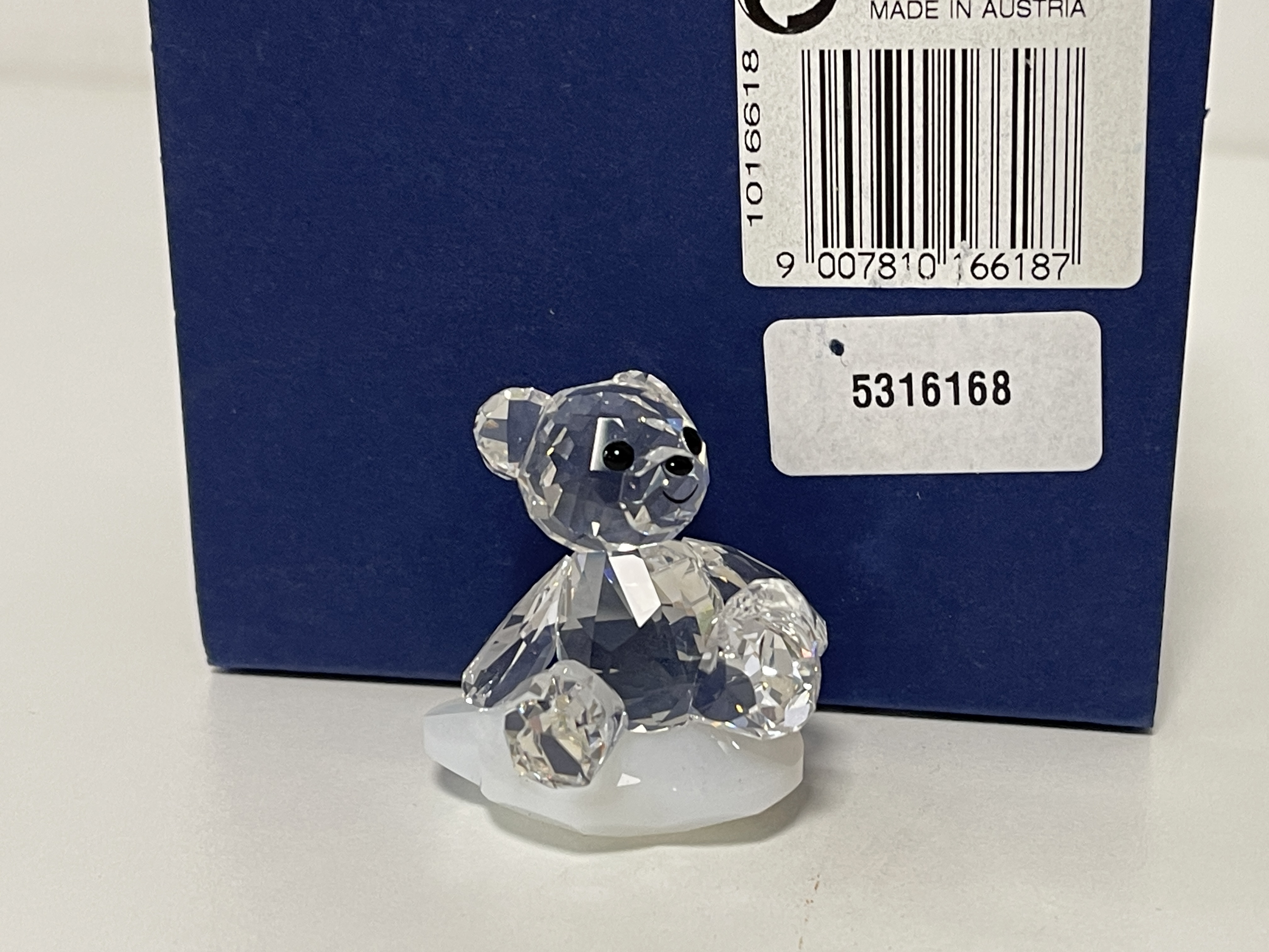 Swarovski Figur 1016618 Kris Bär auf Wolke 3,7 cm. Ovp & Zertifikat - Top Zustand