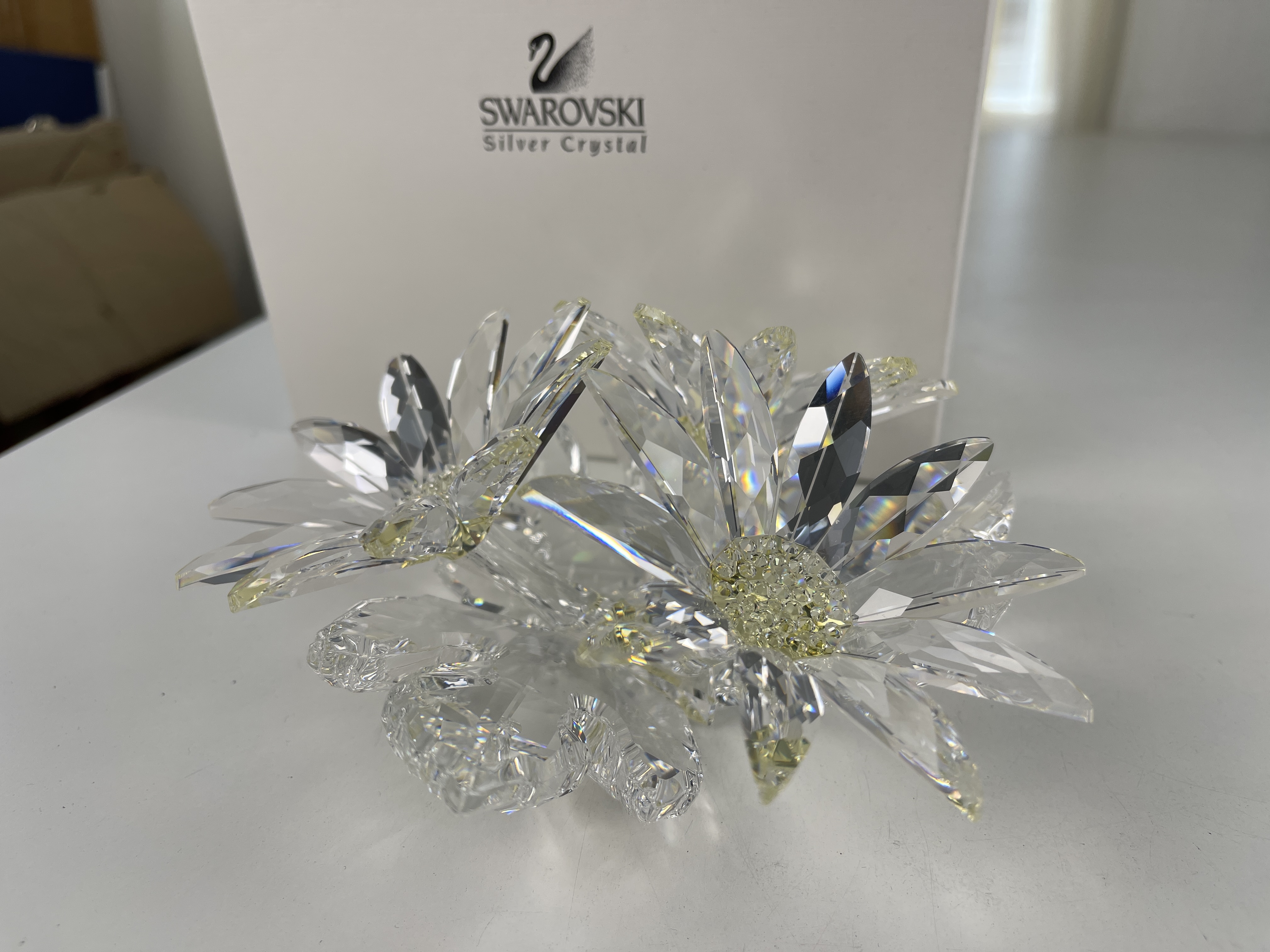 Swarovski Figur 252976 Maxi Blumenarrangement 16,5 cm Kiste & Zertifikat Top Zustand