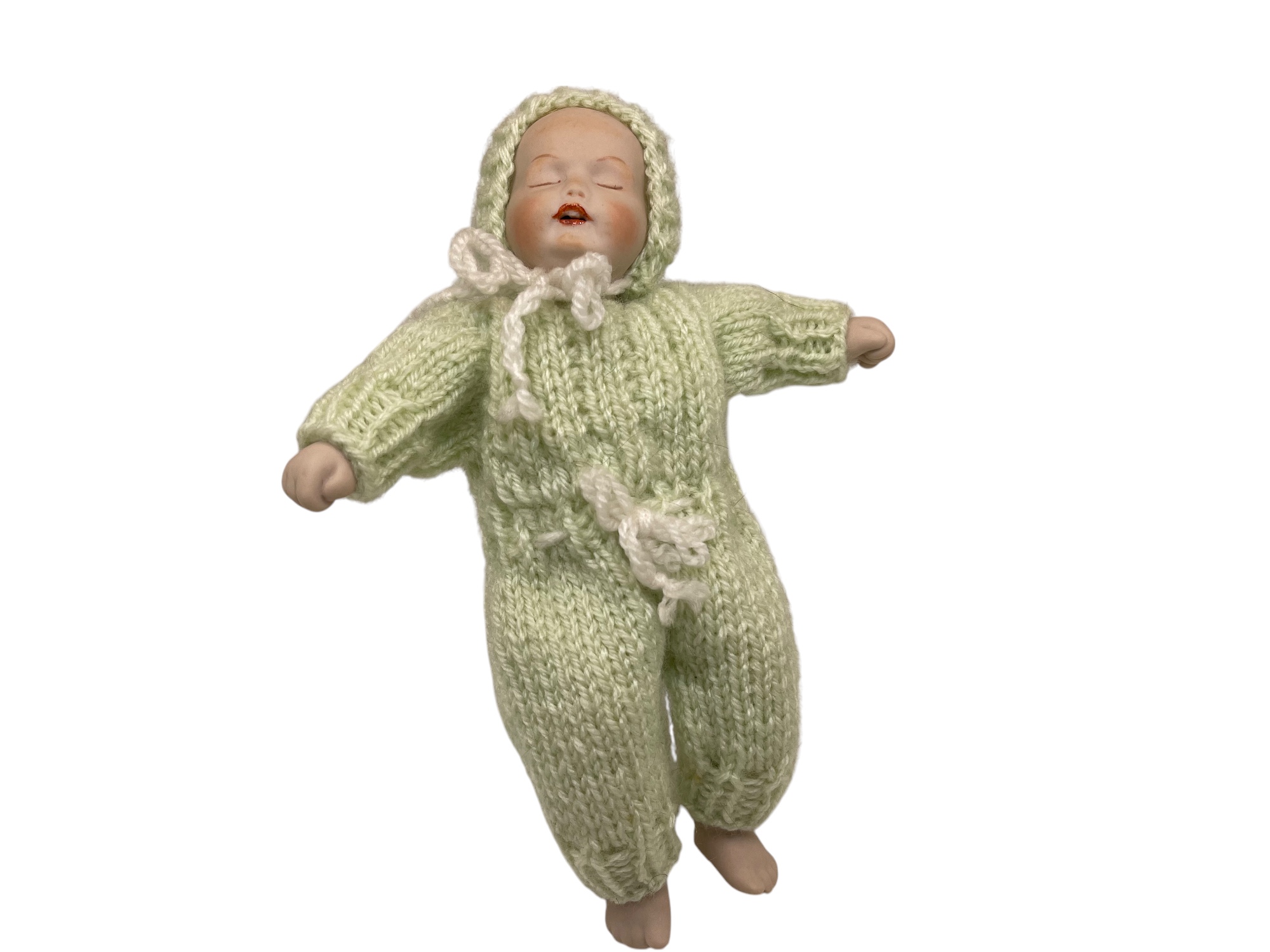 Sammler Puppe Porzellan Puppe 19 cm. Top Zustand