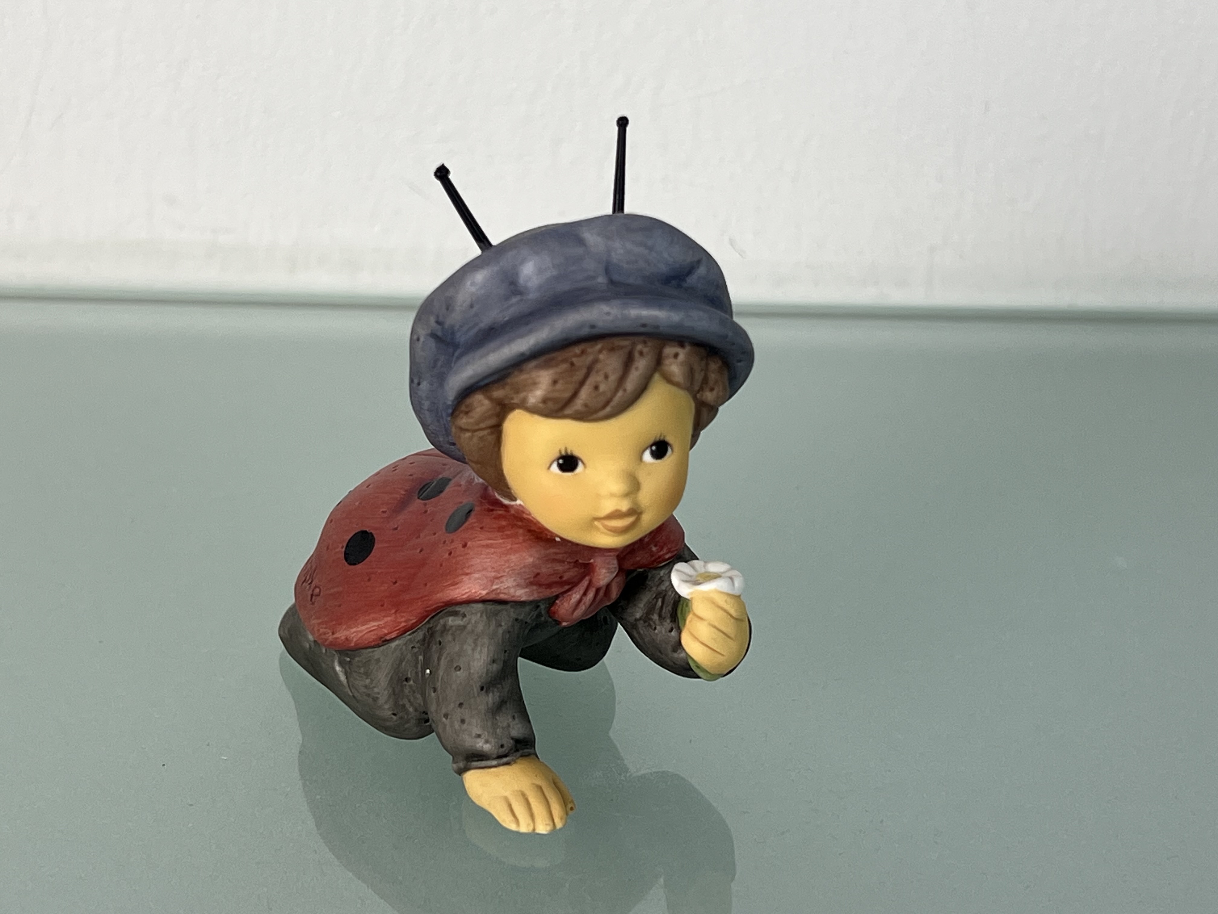 Goebel Figur Porzellan Nina und Marco Marienkäfer 8 cm. Top Zustand