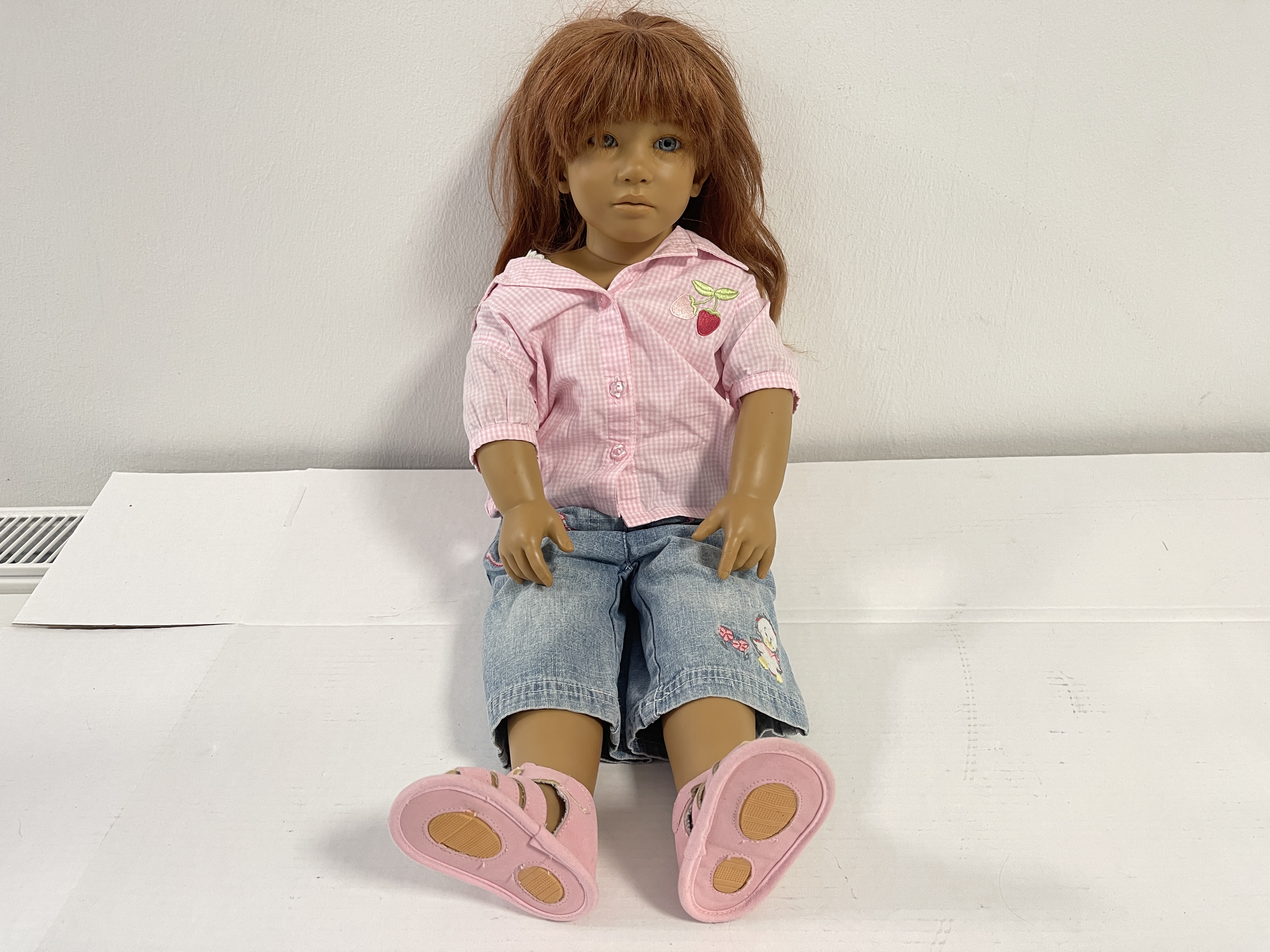 Annette Himstedt Puppe Janka 65 cm Top Zustand 