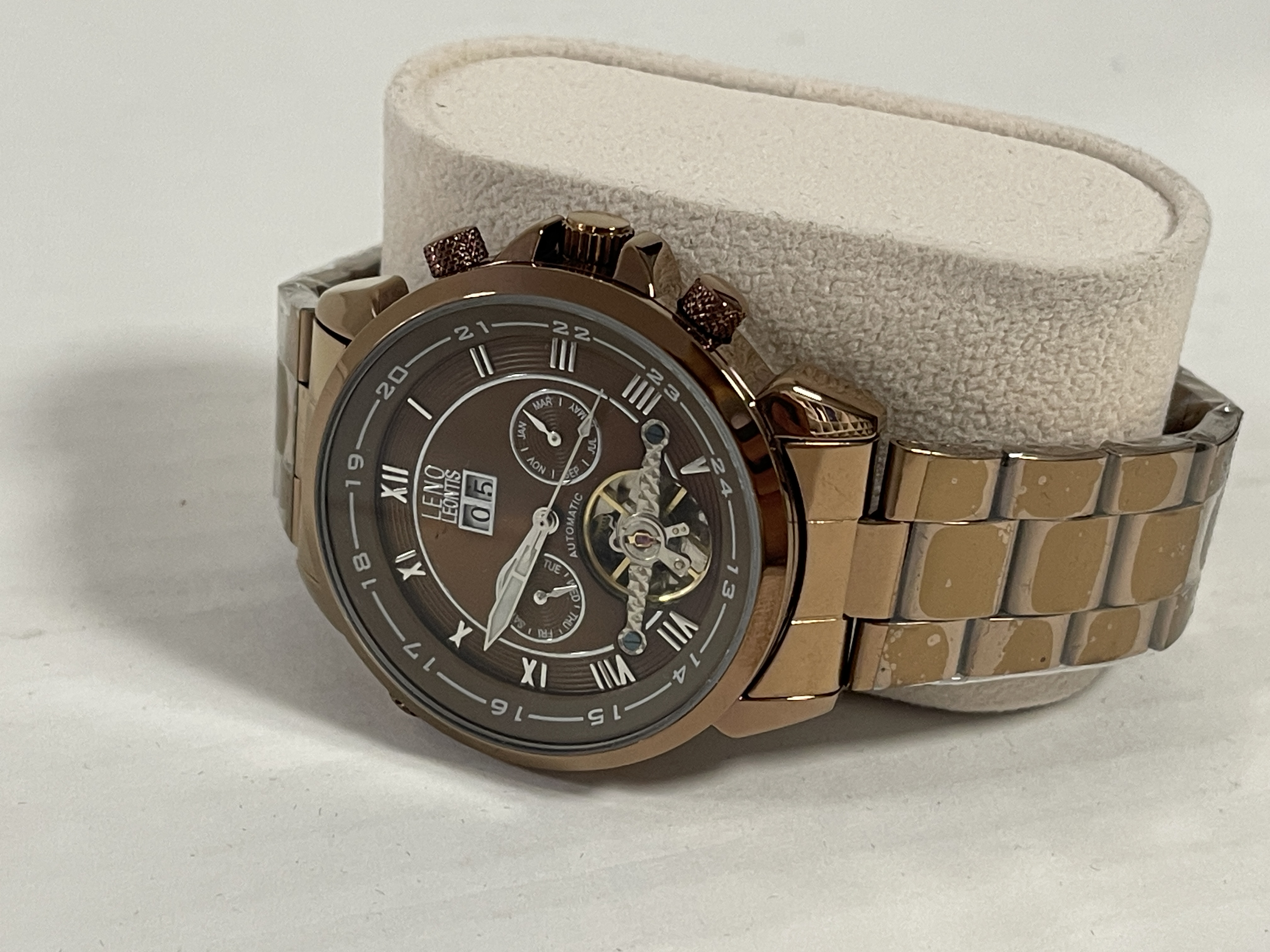Leno Leontis Herren Armbanduhr Automatic  - Top Zustand