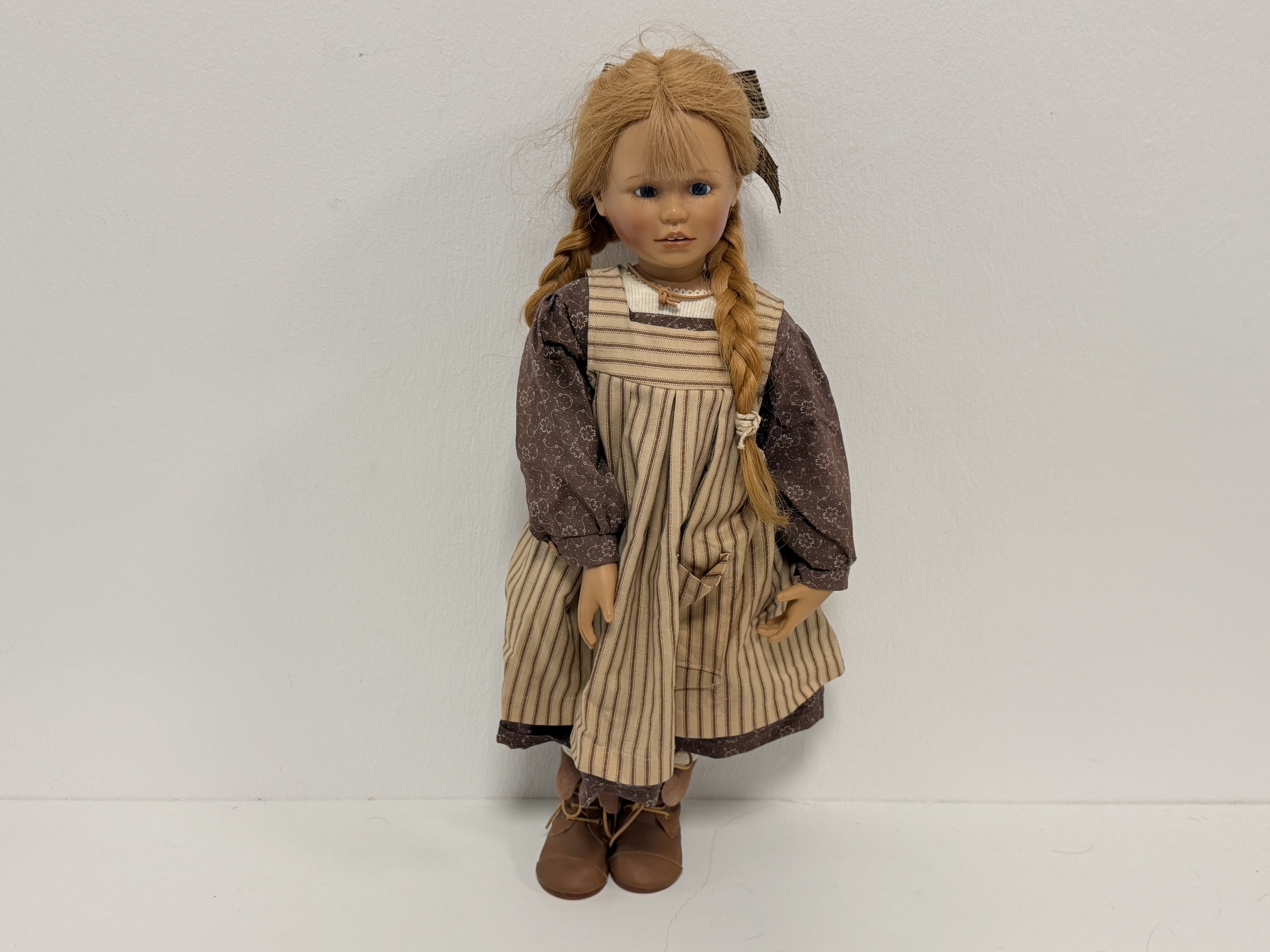 Bettina Feigenspan Hirsch Künstlerpuppe Vinyl Puppe 53 cm. Top Zustand 
