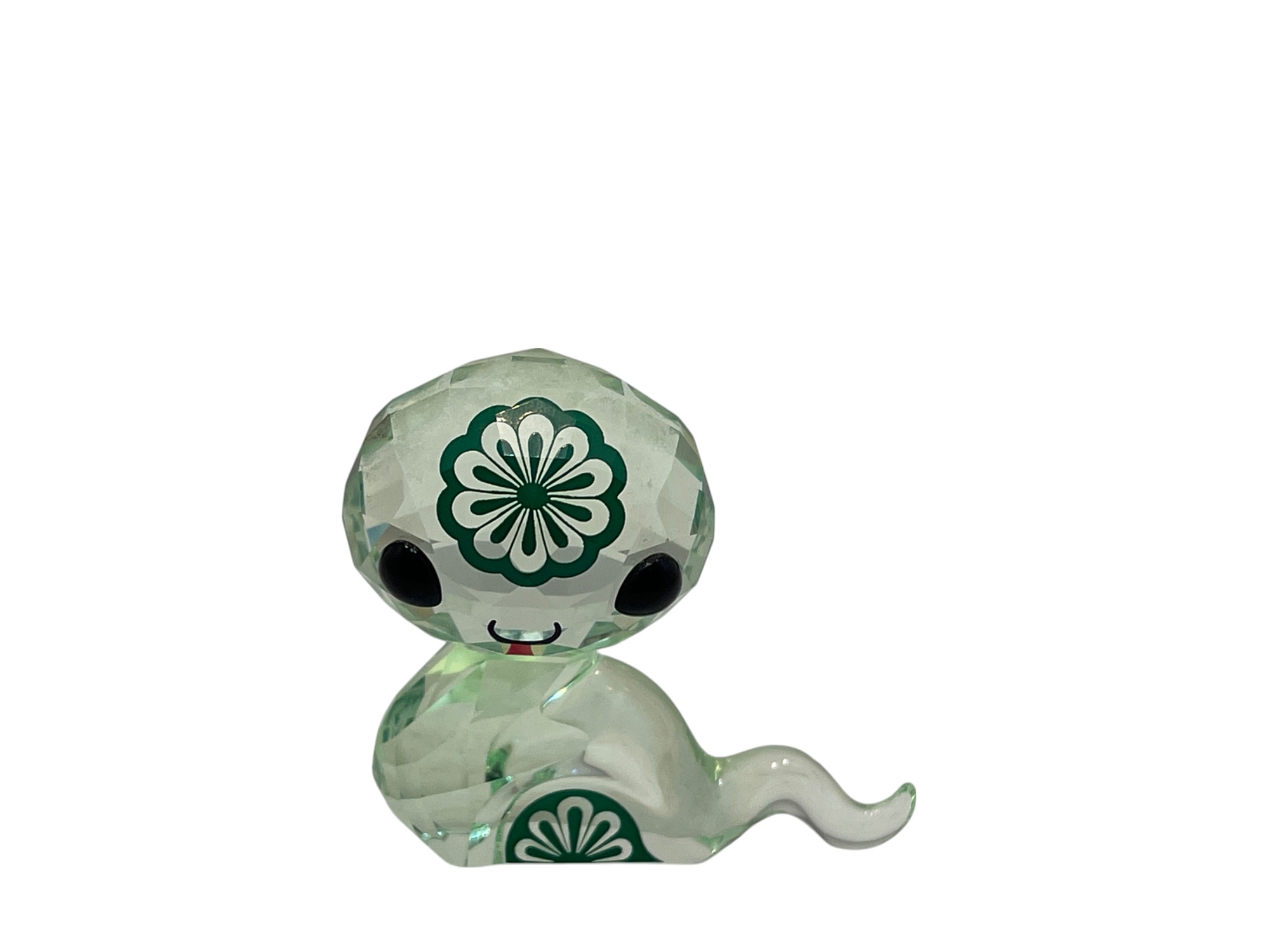 Swarovski Figur 5004618 Zodiak Hebi die Schlange 3 cm. - Top Zustand 