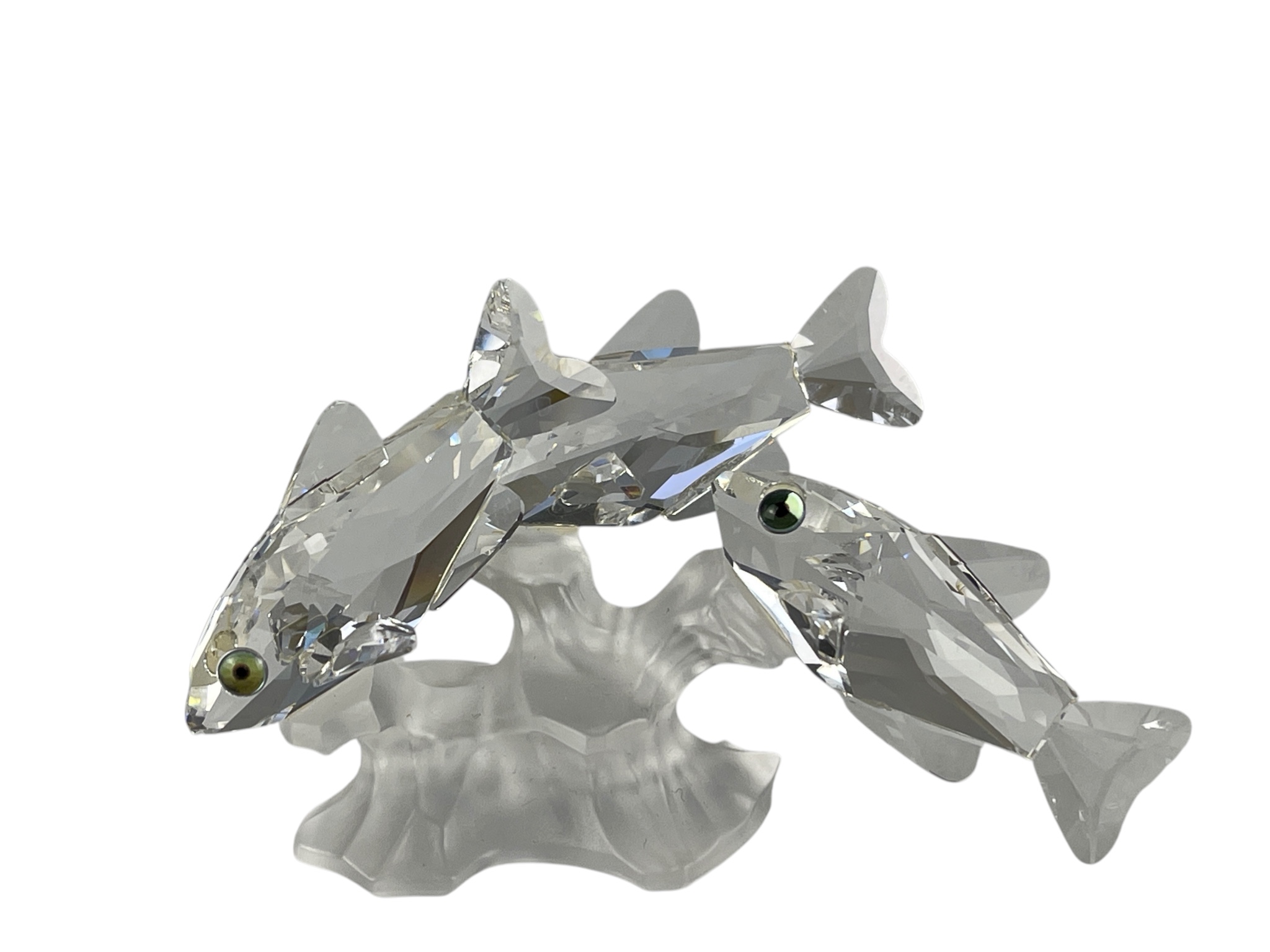 Swarovski Figur Kristallfigur 171709 Fischschwarm 8,5 cm. Top Zustand   