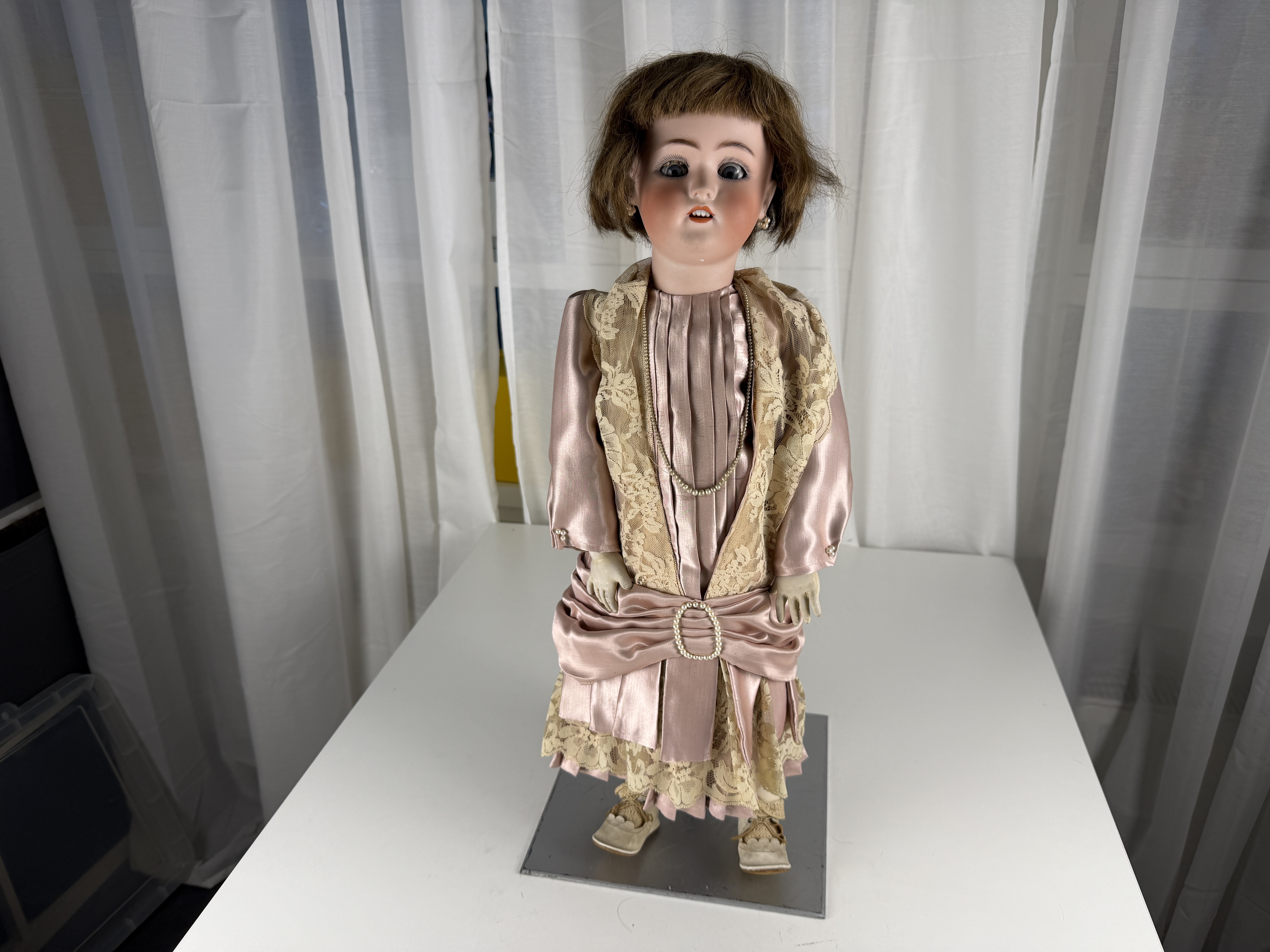 Alte Puppe Simon Halbig Puppe 62 cm. Zustand siehe Fotos  