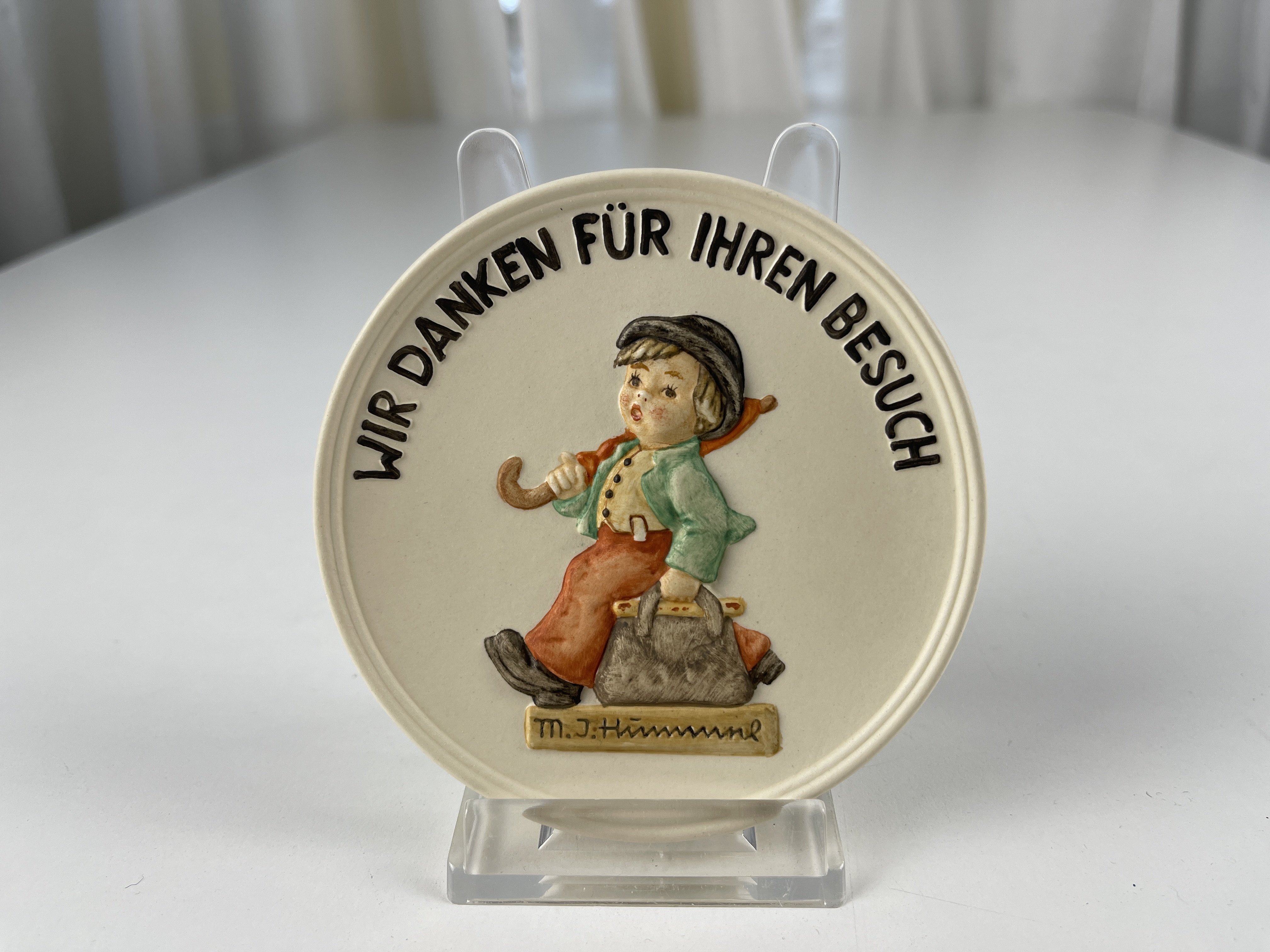  M.I. Hummel Plakette Ø 10 cm. 1 Wahl. Top Zustand.  