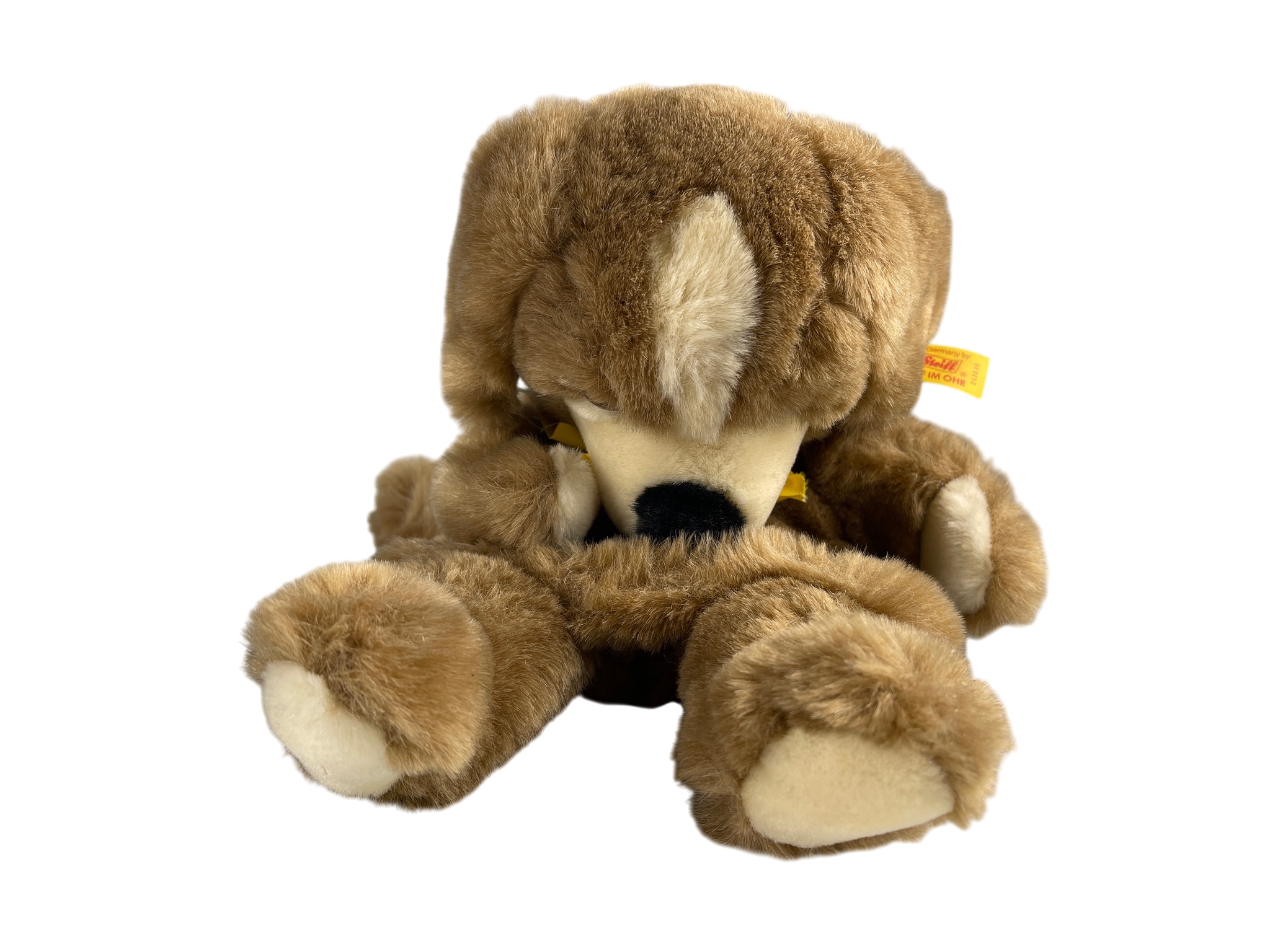 Steiff Tier Handpuppe 253638 Hund  30 cm - Top Zustand