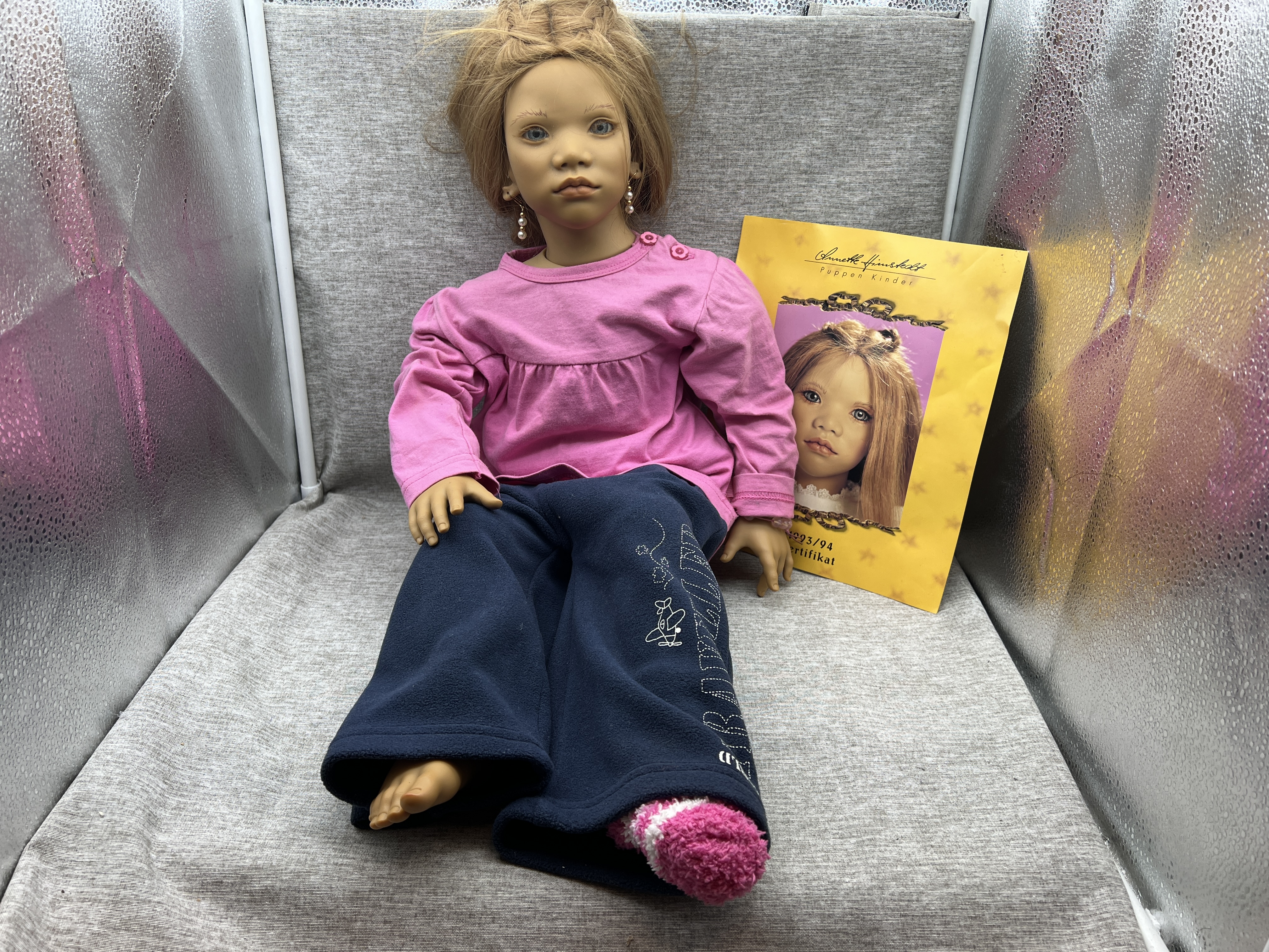 Annette Himstedt Puppe Tara 70 cm. Top Zustand