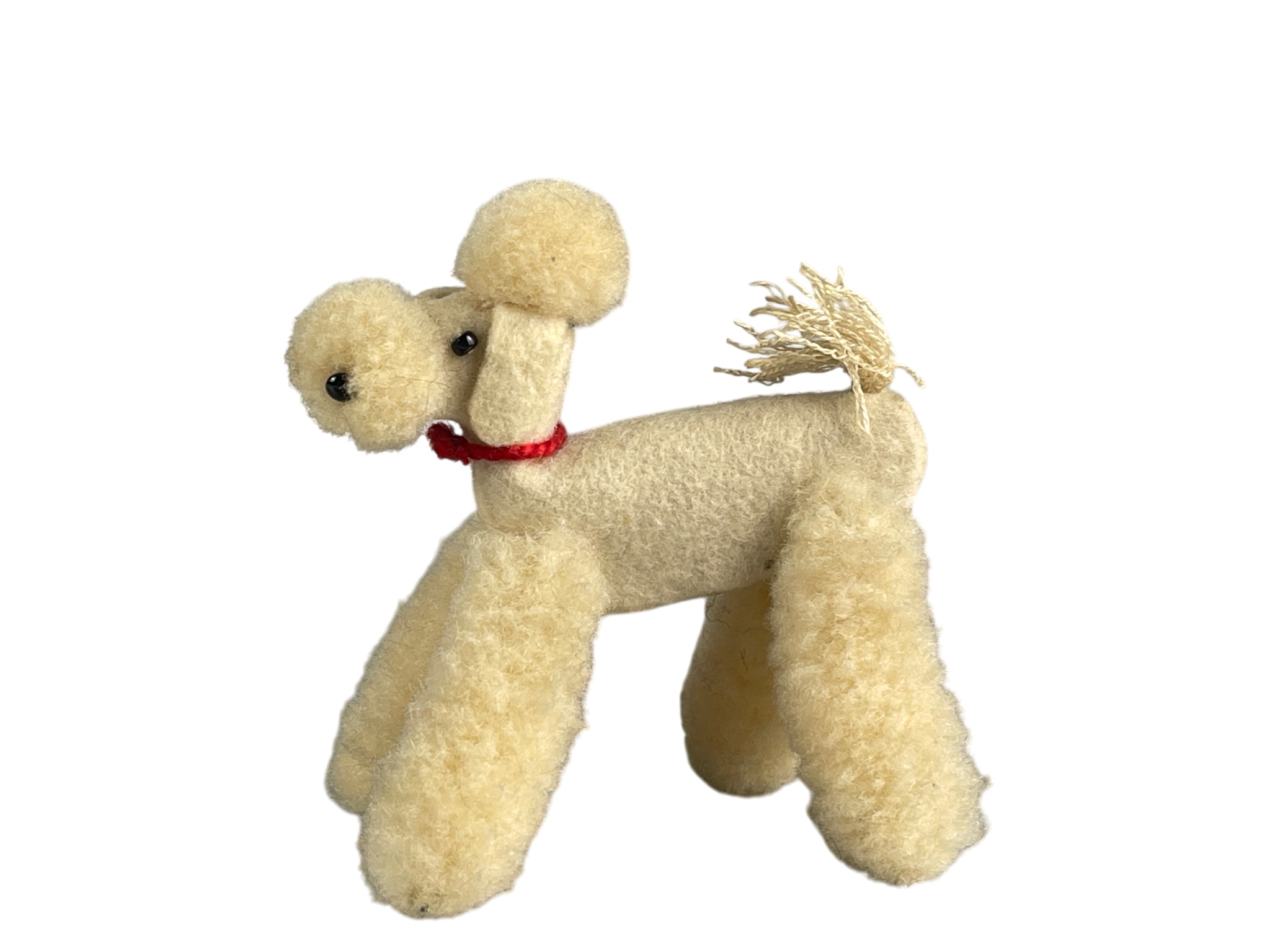 Steiff Tier Sammler Stofftier Hund Pudel 7 cm Top Zustand  