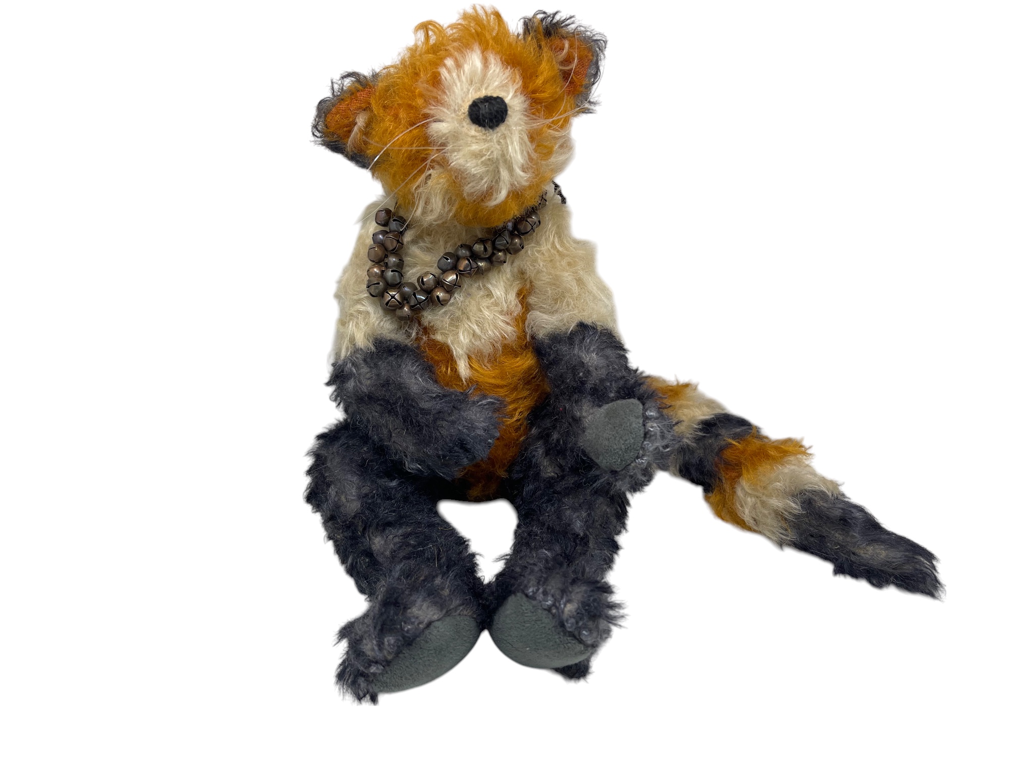 Gaby Schlotz Künstler Stofftier Roter Panda 23 cm. - Top Zustand.       