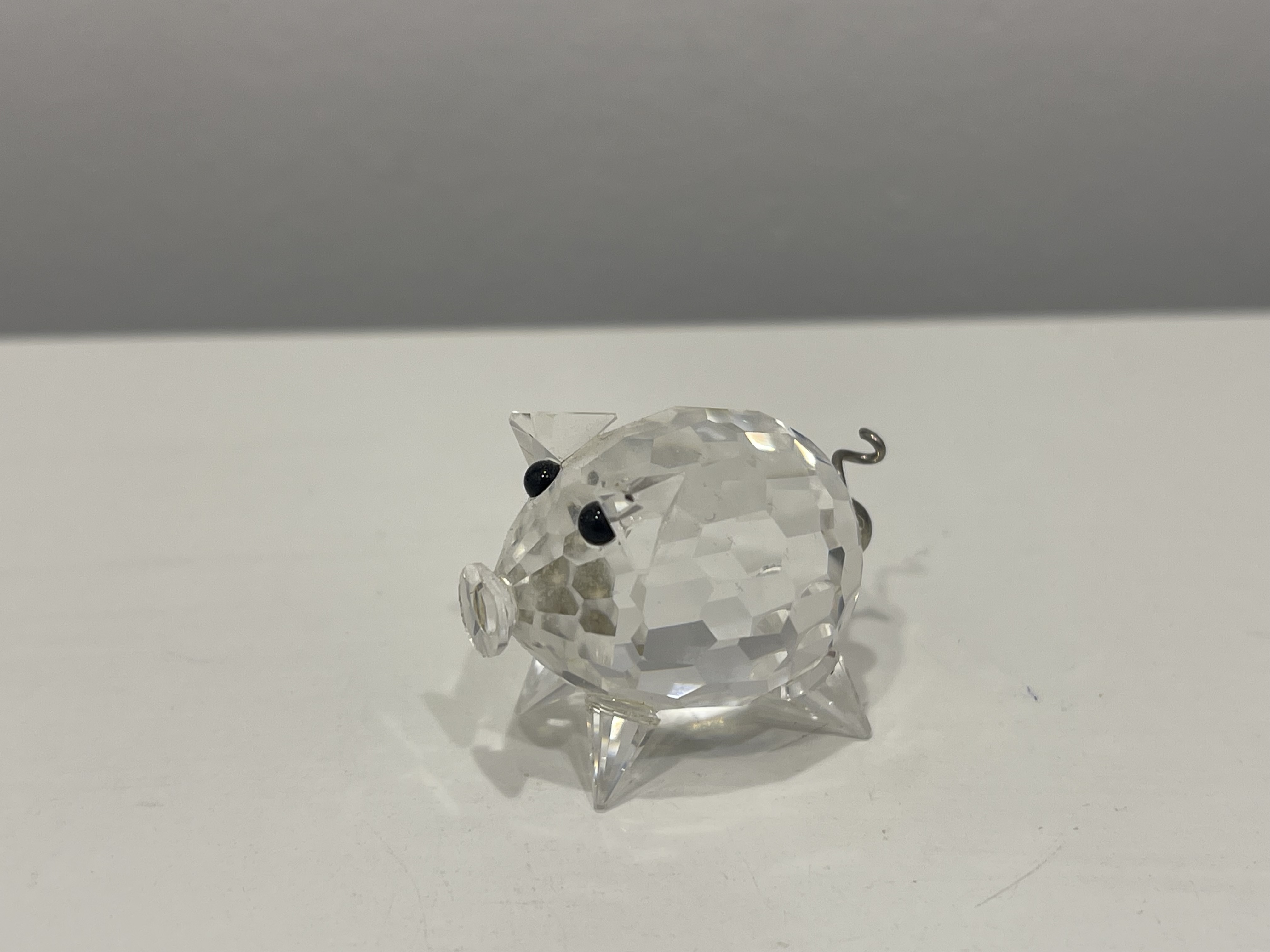 Swarovski Figur 010028 Schwein 3 cm. Top Zustand 