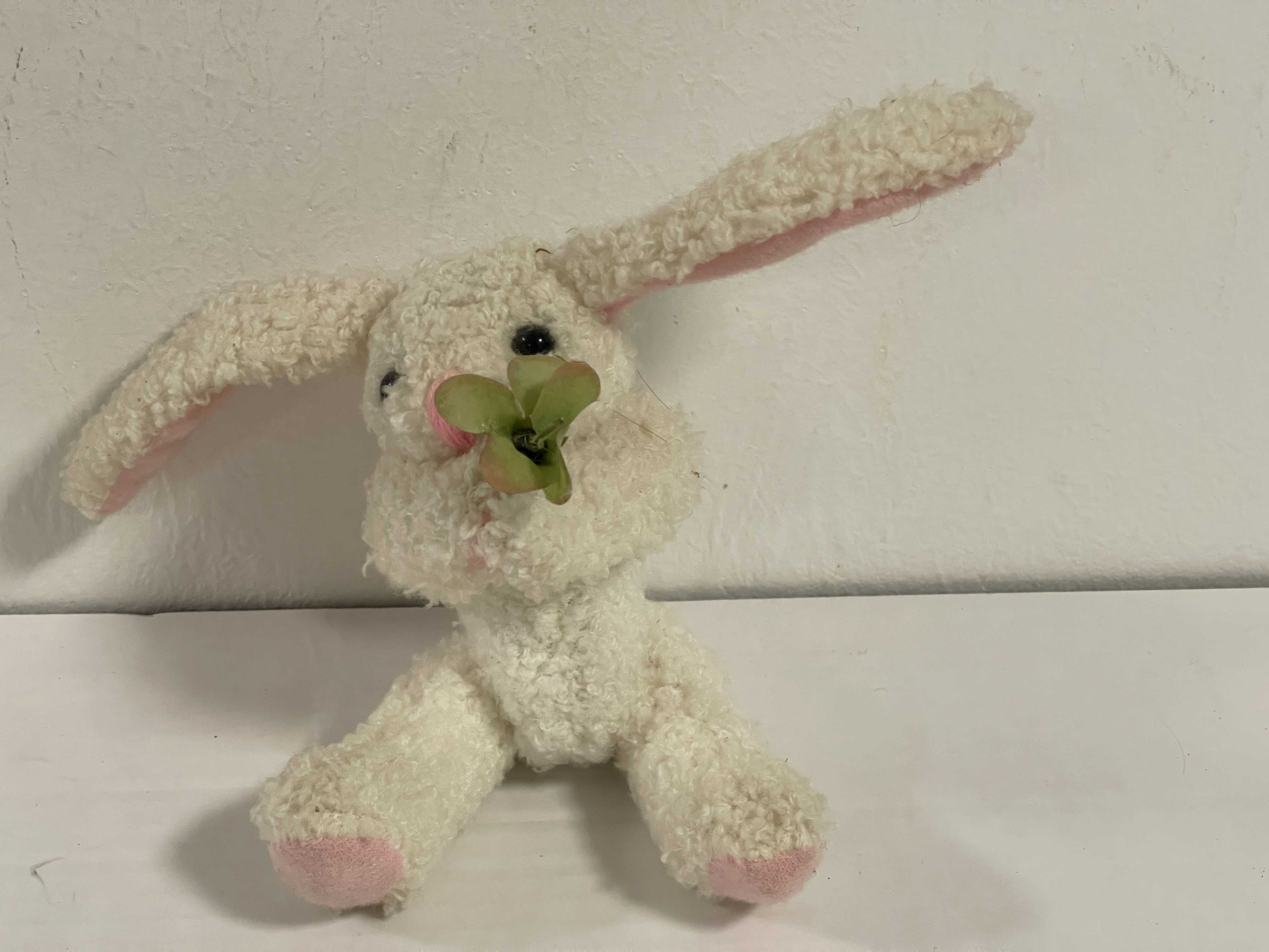 Sammler Stofftier Hase 15 cm - Zustand siehe Fotos 
