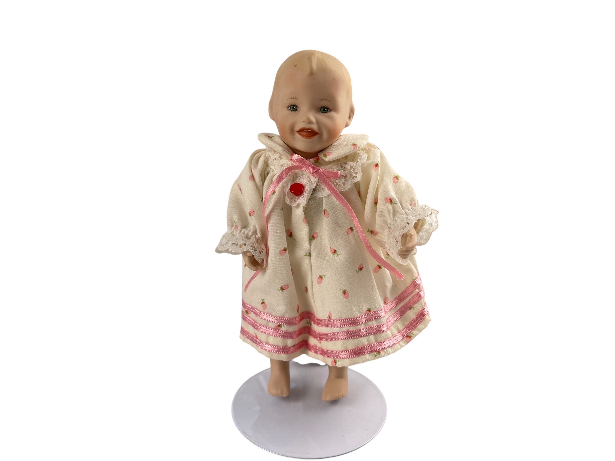 Sambra Belle Künstler Porzellan Puppe 17 cm. Zustand siehe Fotos