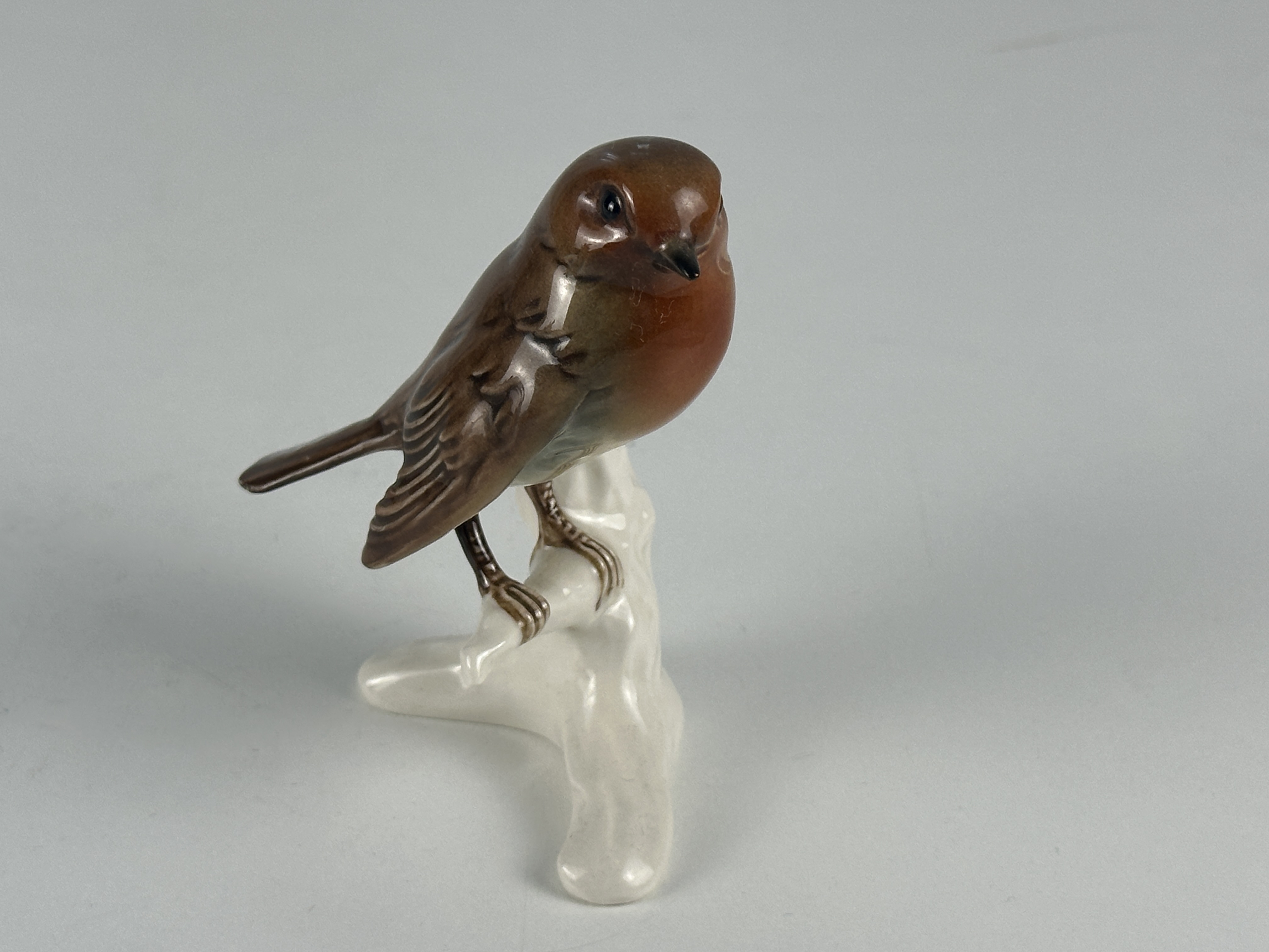 Goebel Hund Figur CV61 Rotkehlchen 8,6 cm. Zustand siehe Fotos