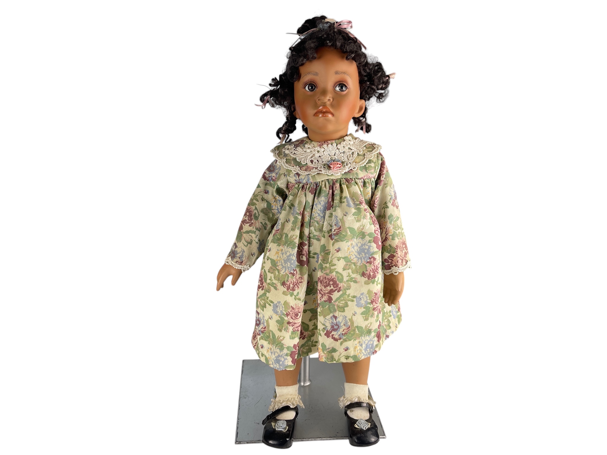 Donna Rubert Sammler Porzellan Puppe 64 cm. leicht Schmutzig