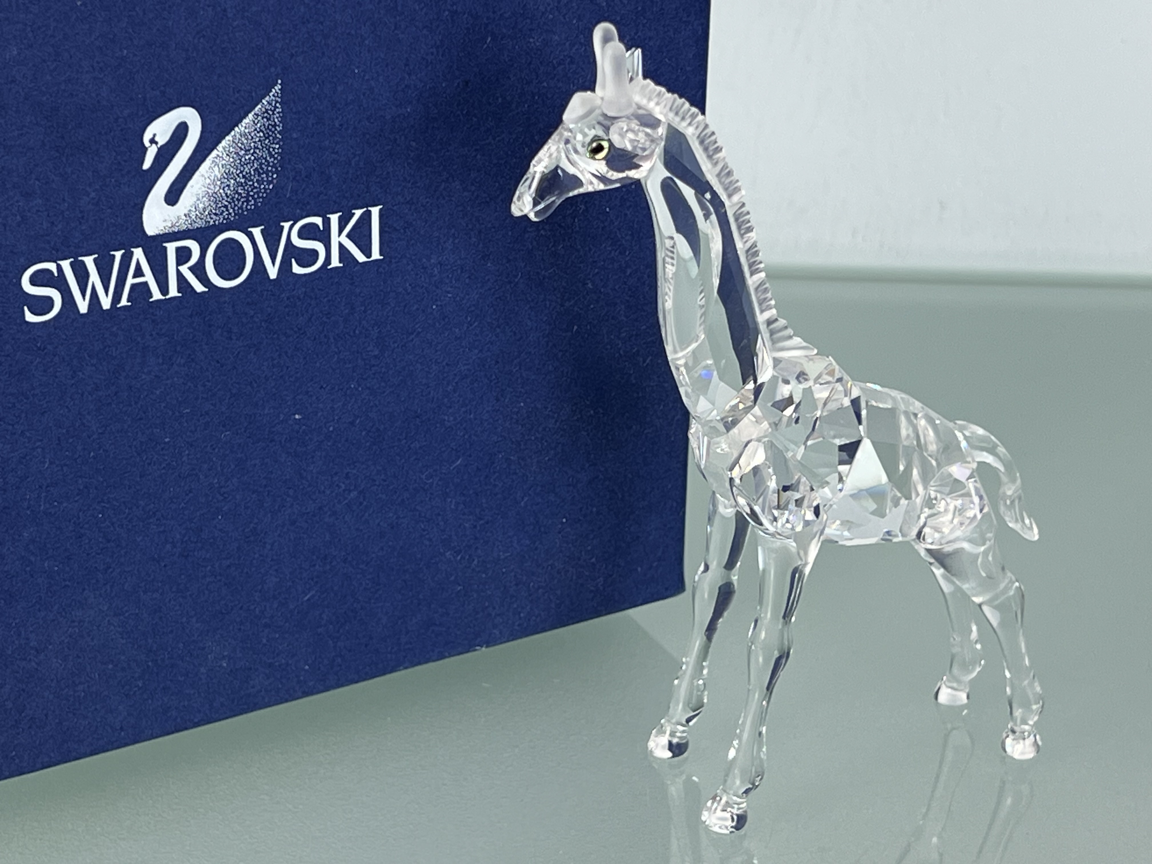 Swarovski Figur 236717 Giraffe 14 cm. Inkl. Kiste & Zertifikat - Top Zustand