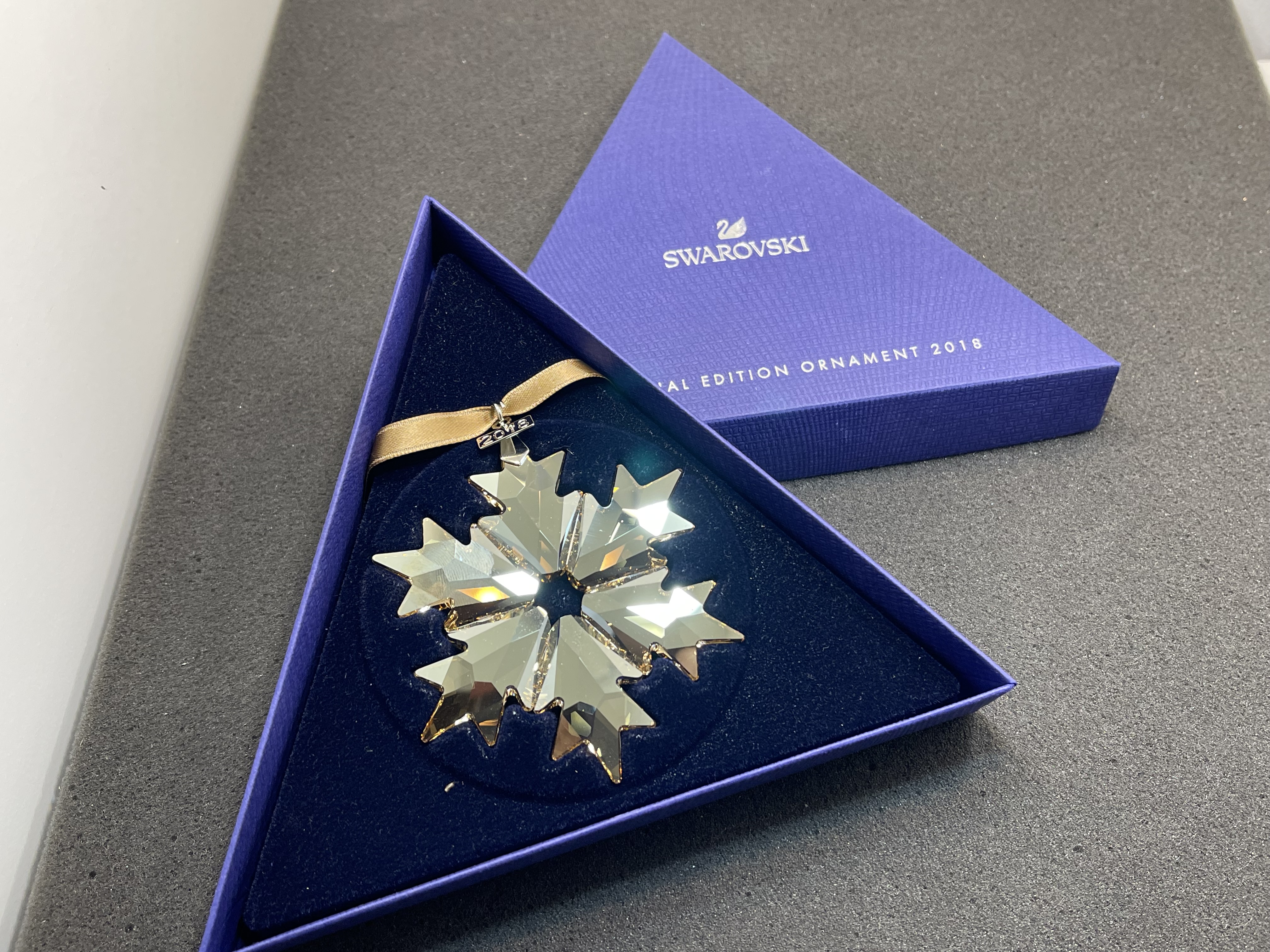 Swarovski Weihnachtsstern 2018 klar 5357982 Top Zustand mit OVP  