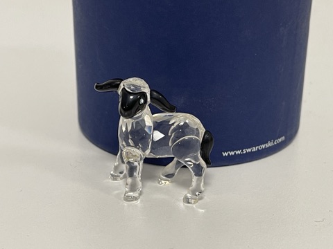 Swarovski Figur 654305 Lämmchen 3,5 cm Ovp & Zertifikat Top Zustand 