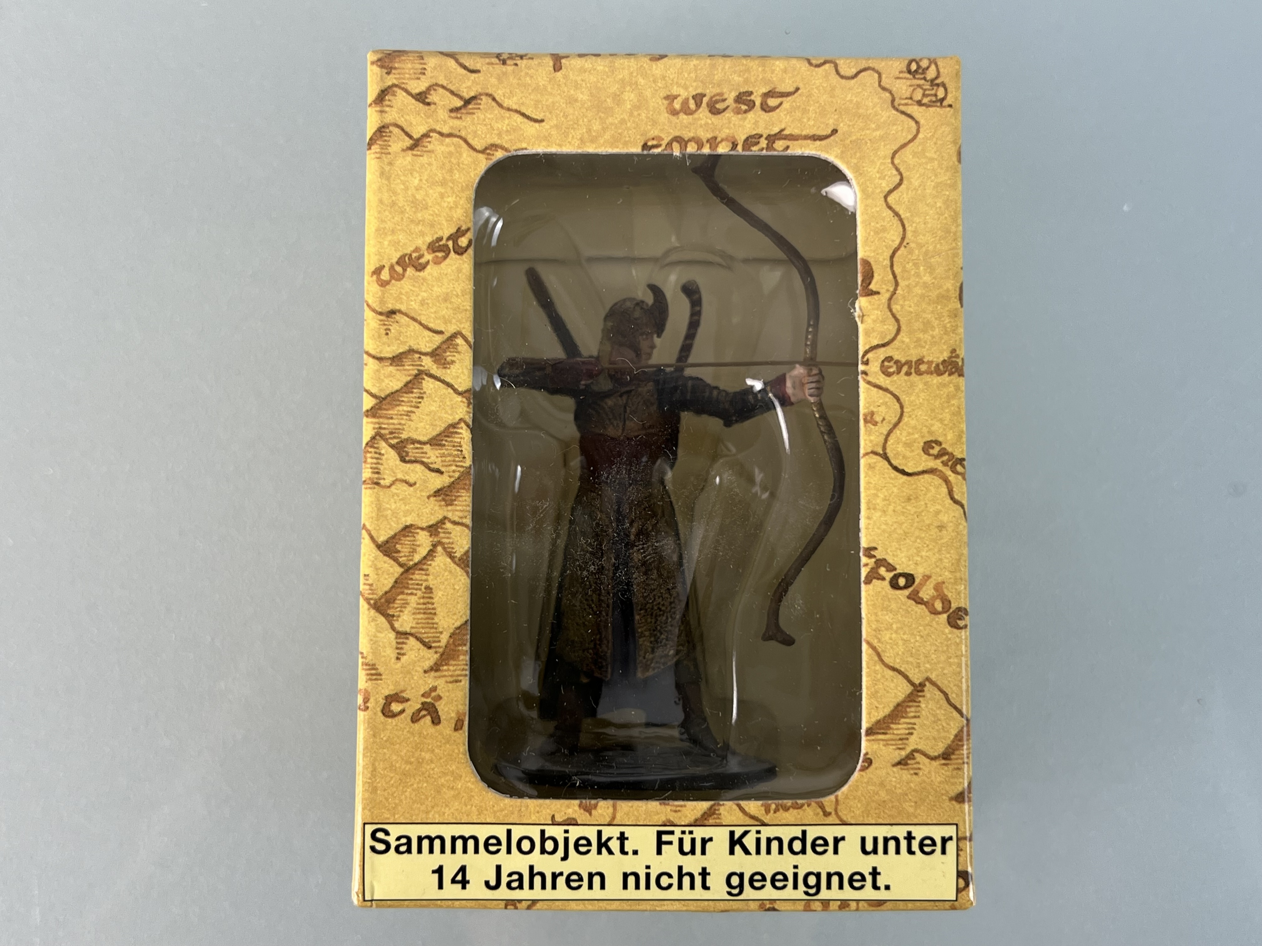 Sammelfigur "Der Herr der Ringe" Elben-Bogenschütze in. Helms Klamm 8,2 cm / 6,6 cm