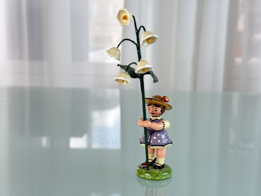 Erzgebirge Sammler Figur Hubrig Holzfigur 12 cm. Top Zustand