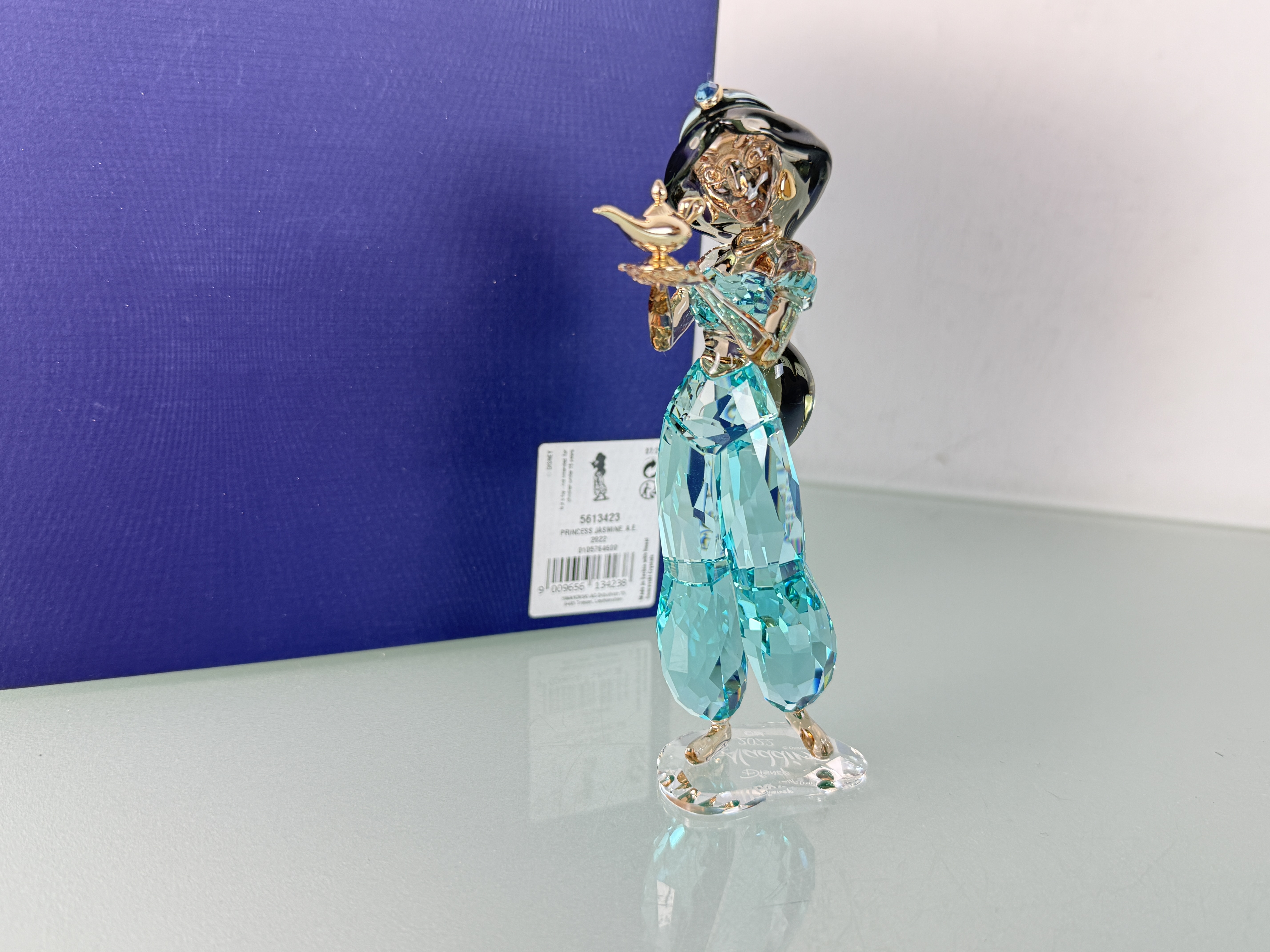 Swarovski Disney Aladin Prinzessin Jasmin 5613423 Top Zustand mit Ovp Zertifikat
